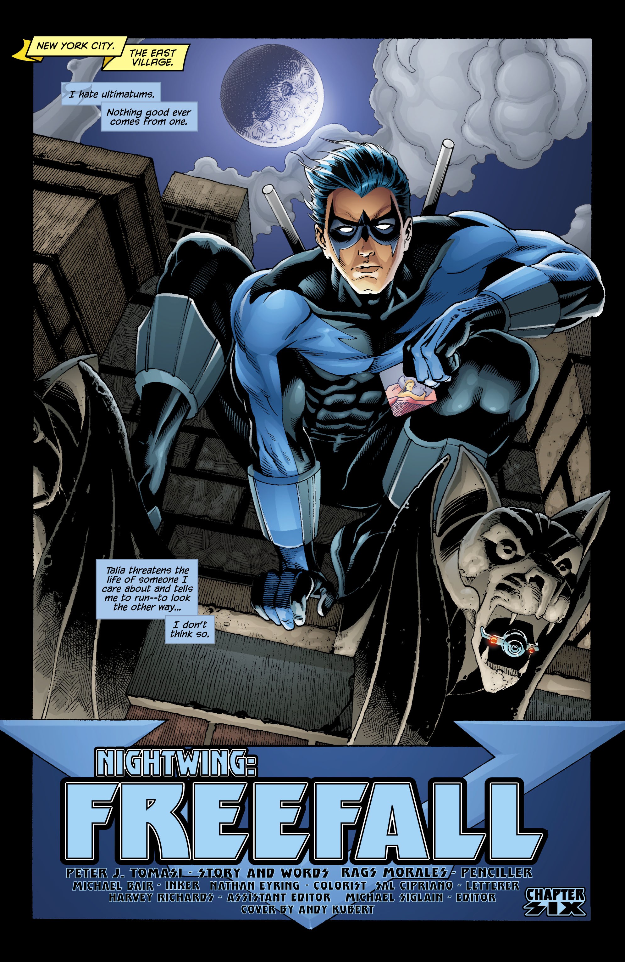 Read online Nightwing (1996) comic -  Issue #145 - 2