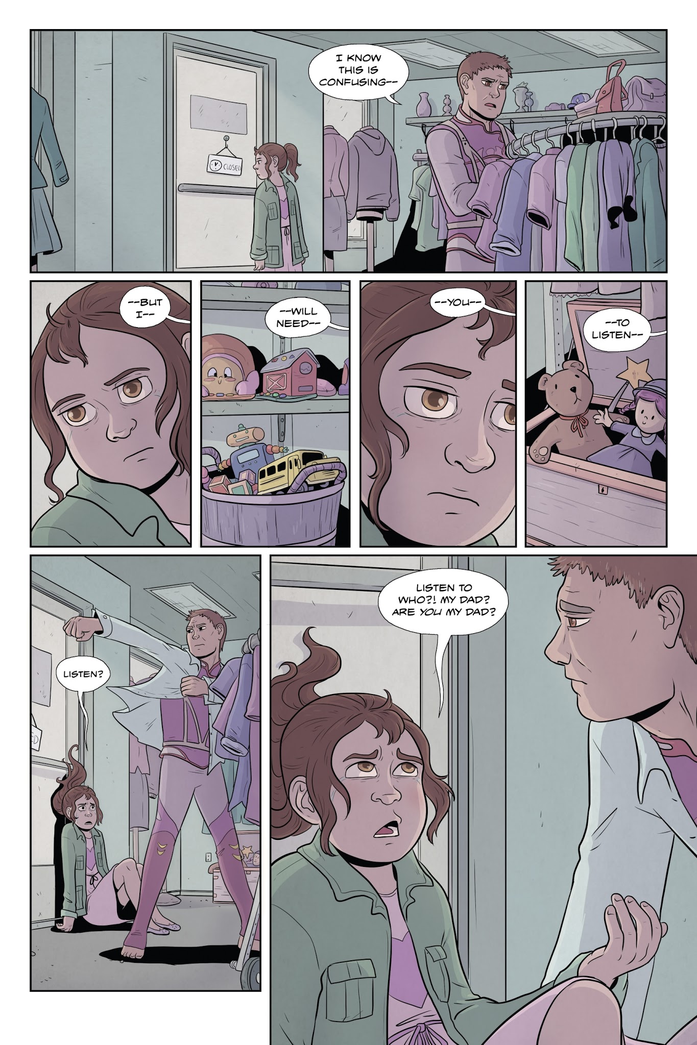 Read online Lifeformed: Cleo Makes Contact comic -  Issue # TPB - 42