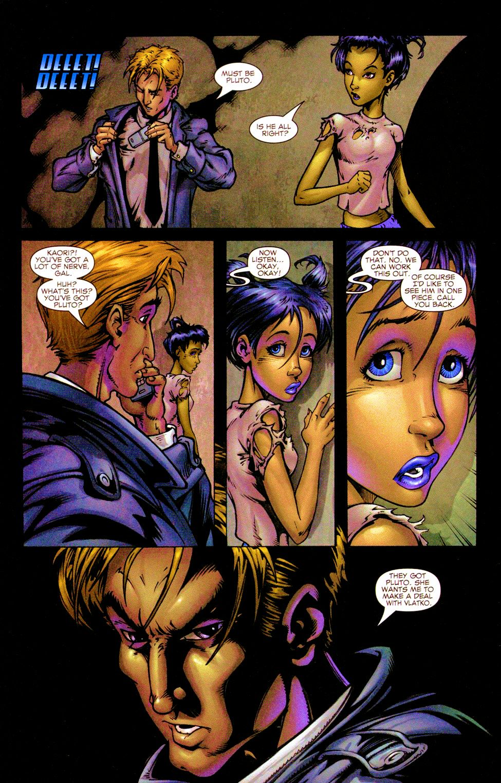 Read online Adrenalynn: Weapon of War comic -  Issue #4 - 5