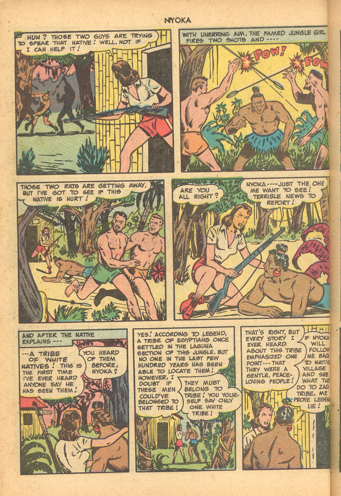 Read online Nyoka the Jungle Girl (1945) comic -  Issue #33 - 6