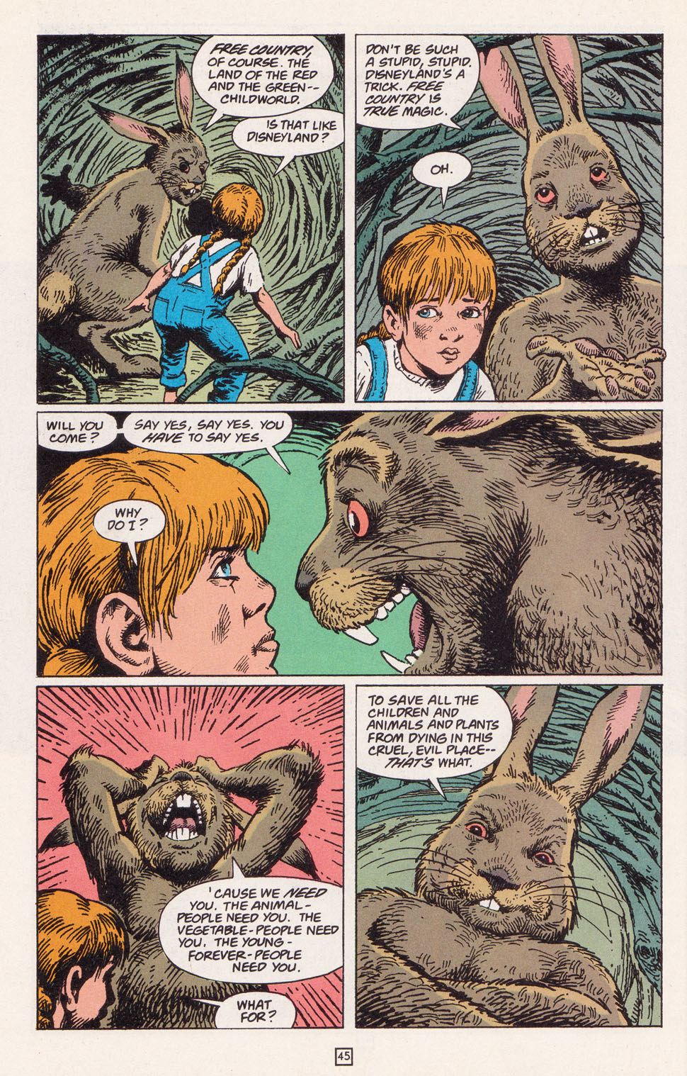 Read online Animal Man (1988) comic -  Issue # _Annual 1 - 47