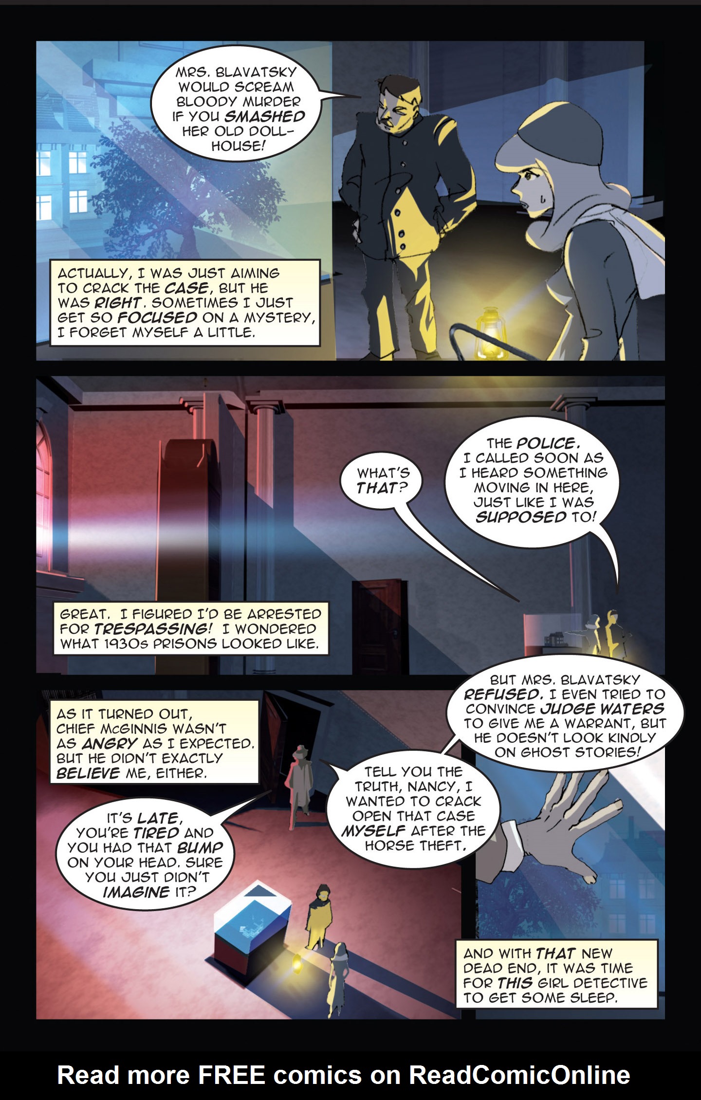 Read online Nancy Drew comic -  Issue #3 - 36
