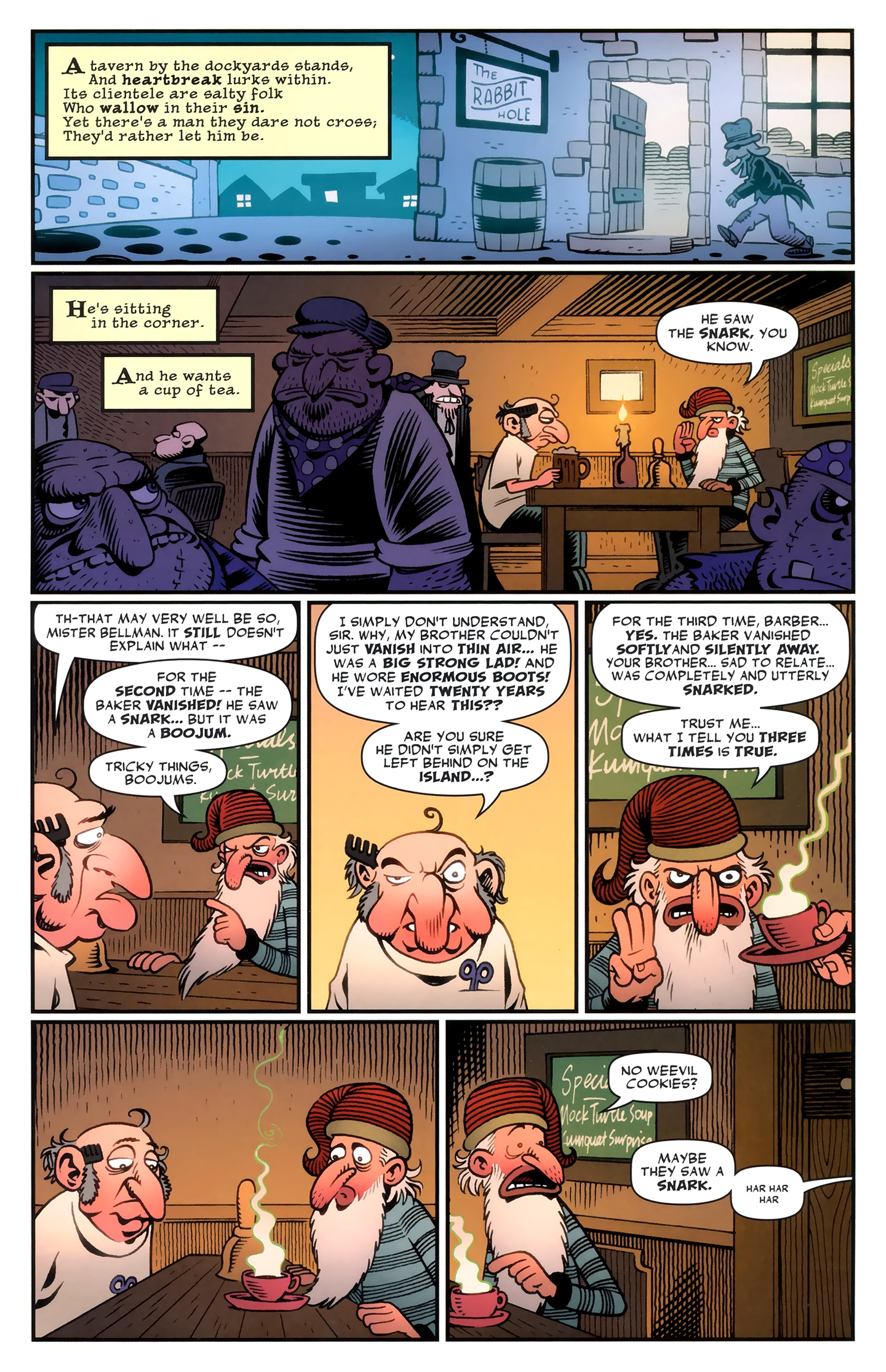 Read online Snarked comic -  Issue #3 - 3