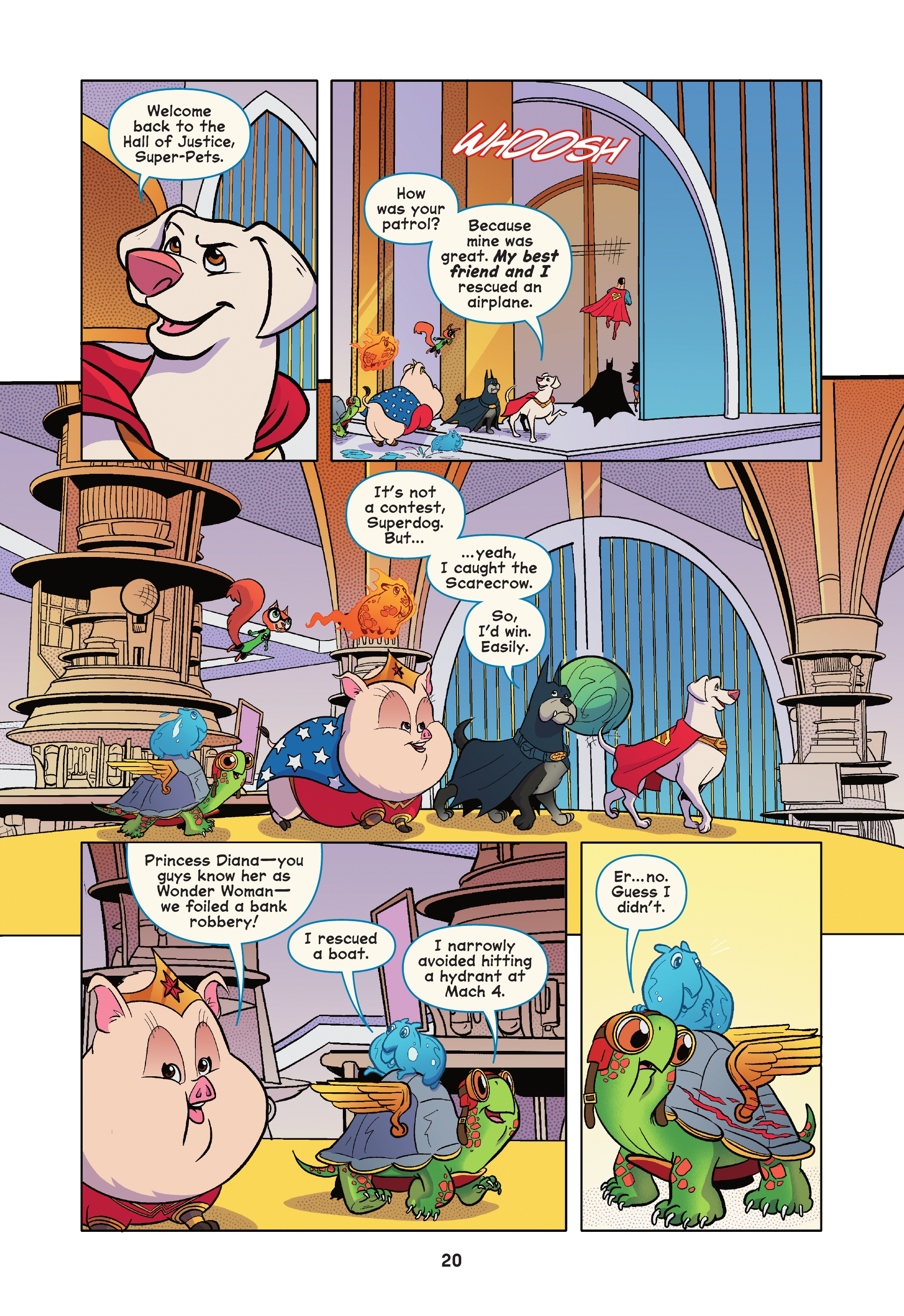 Read online DC League of Super-Pets: The Great Mxy-Up comic -  Issue # TPB (Part 1) - 18
