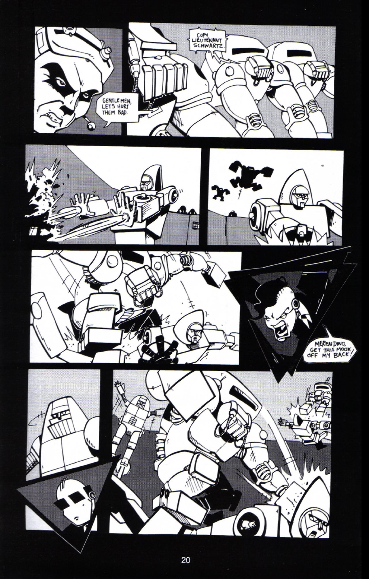 Read online La Cosa Nostroid comic -  Issue #1 - 22