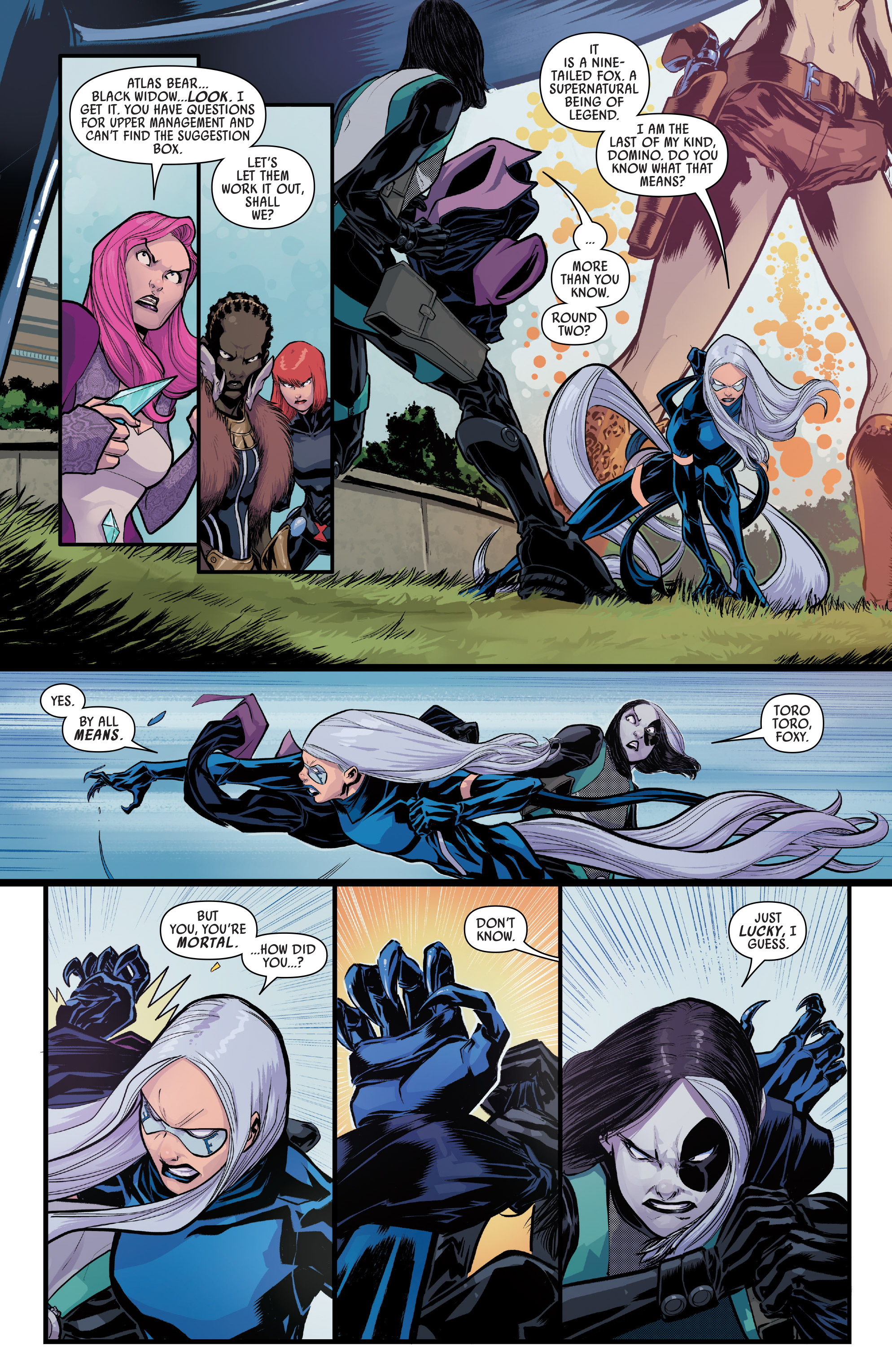 Read online Domino: Hotshots comic -  Issue #4 - 7