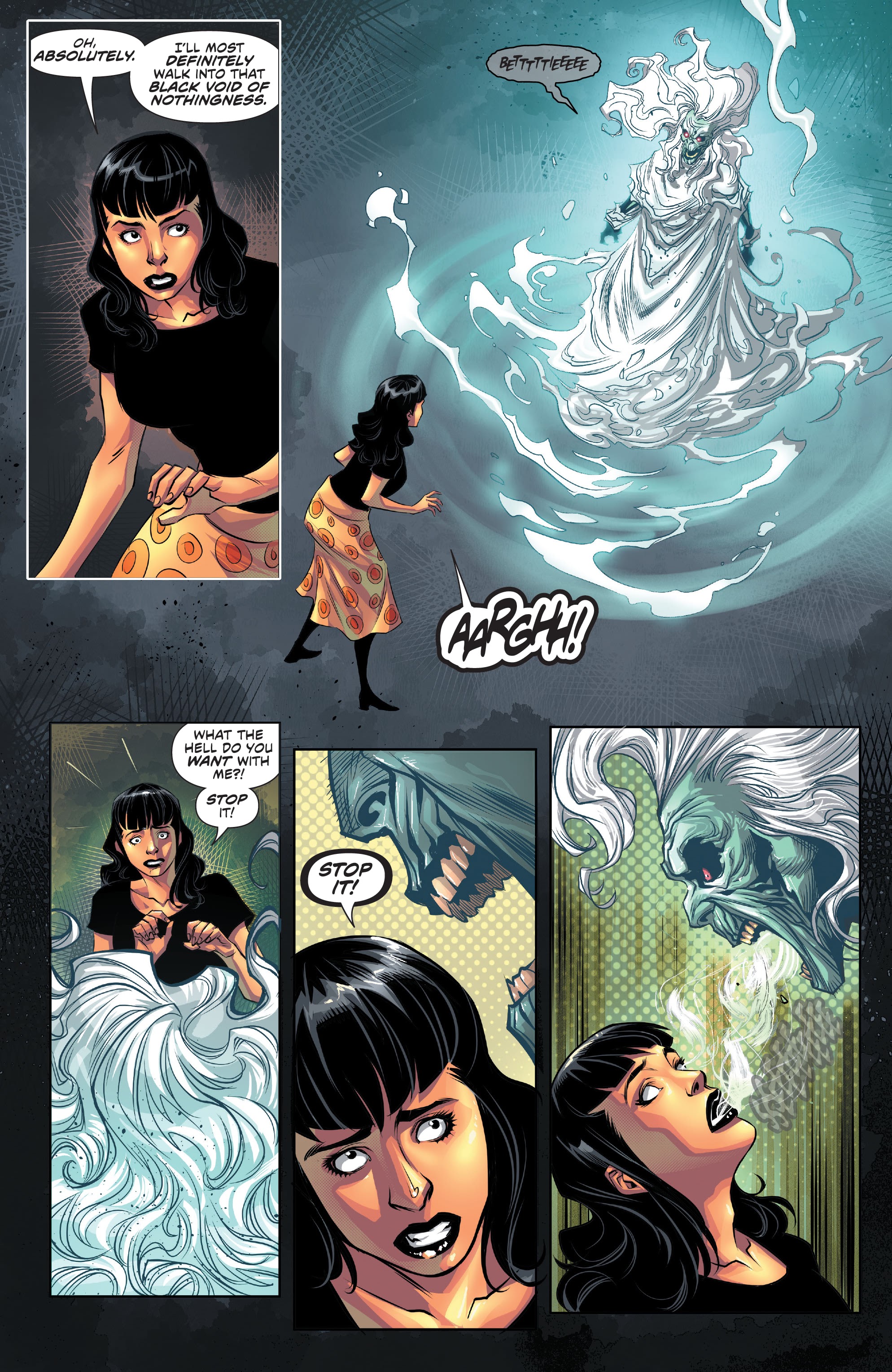 Read online Bettie Page & The Curse of the Banshee comic -  Issue #3 - 12