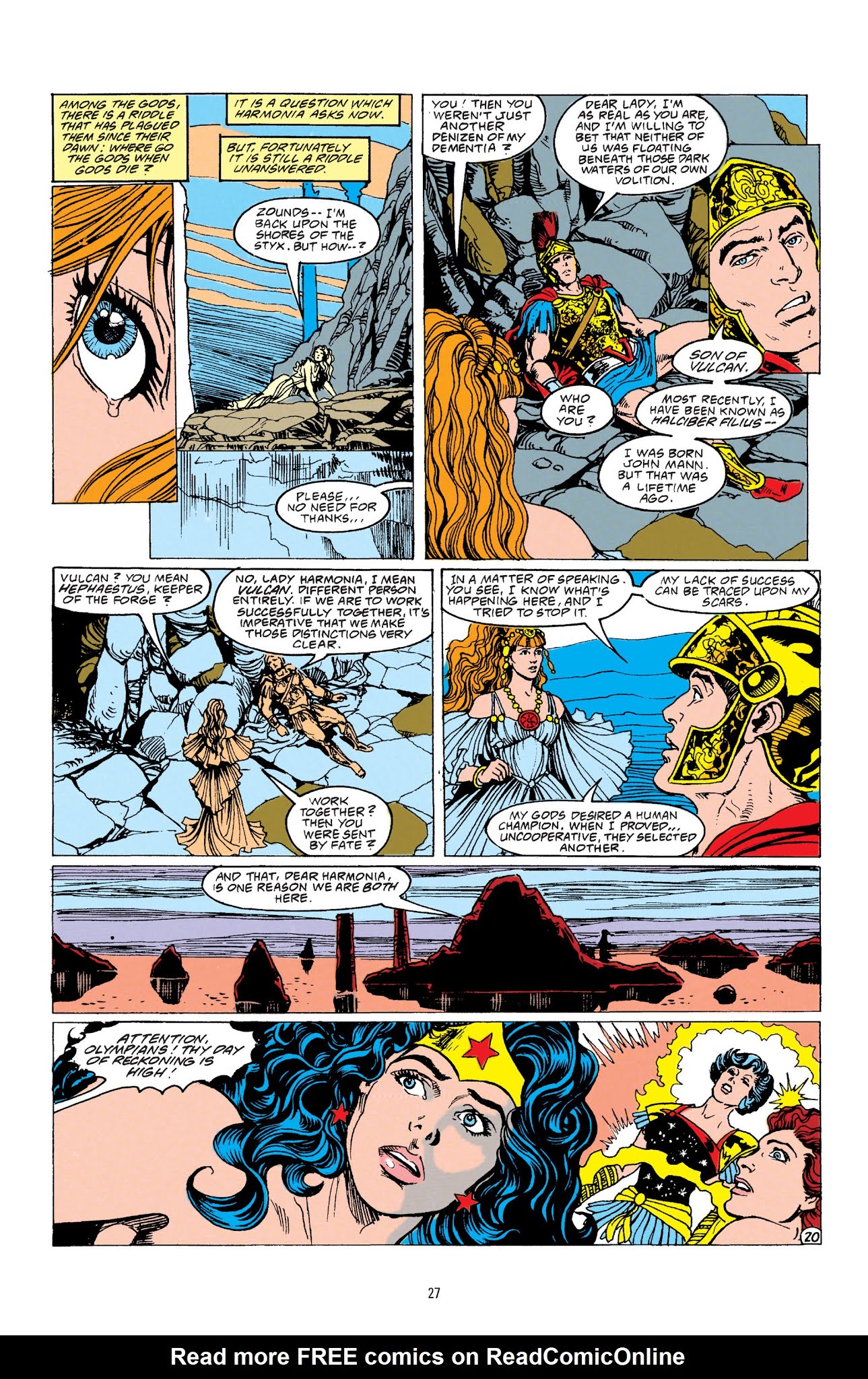 Read online Wonder Woman: War of the Gods comic -  Issue # TPB (Part 1) - 26