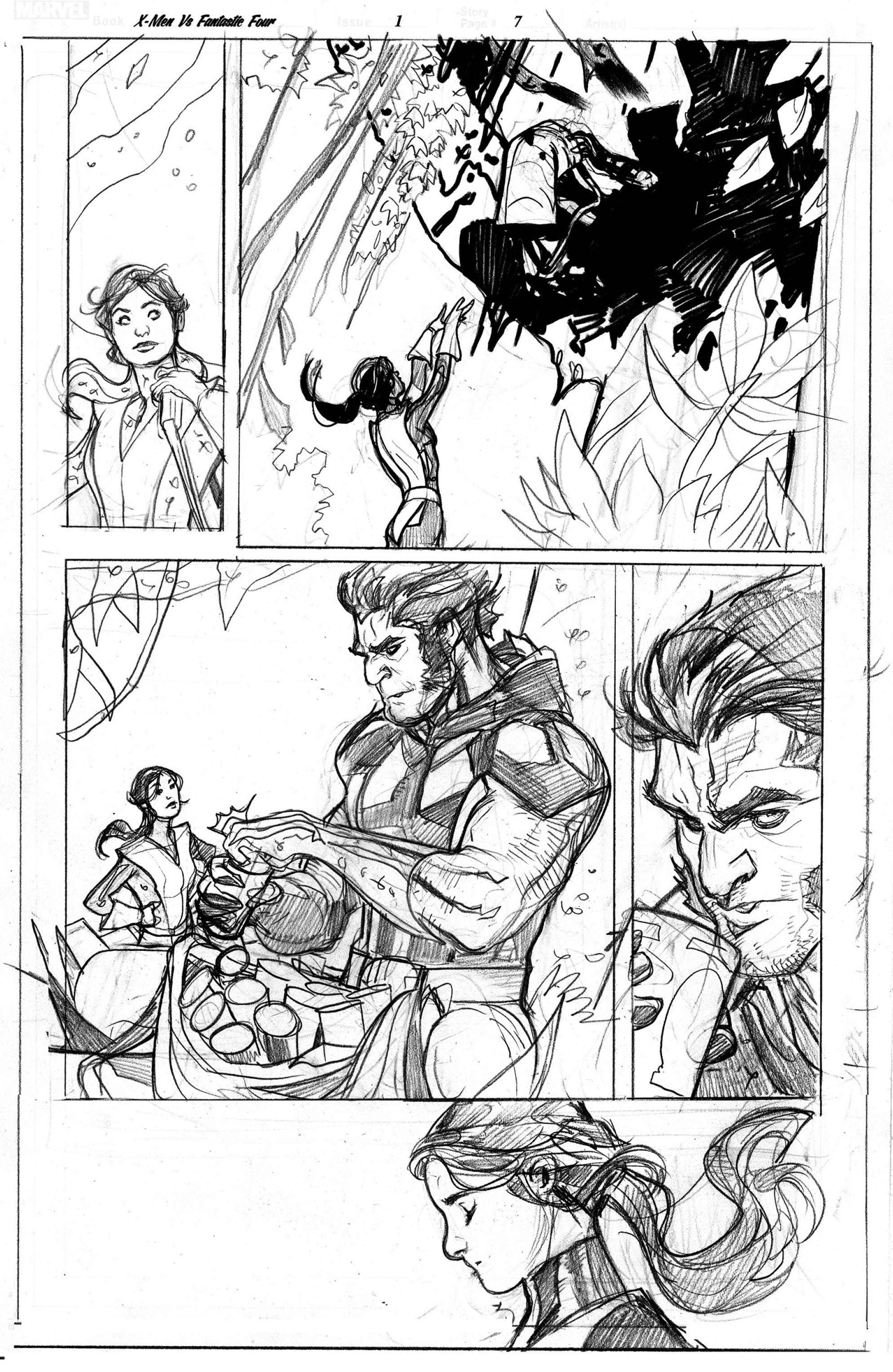 Read online X-Men/Fantastic Four (2020) comic -  Issue # _Director's Cut - 93