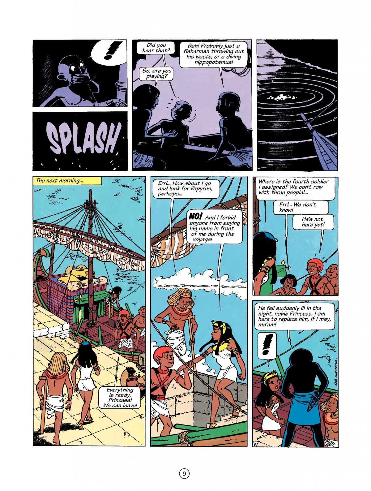 Read online Papyrus comic -  Issue #1 - 9
