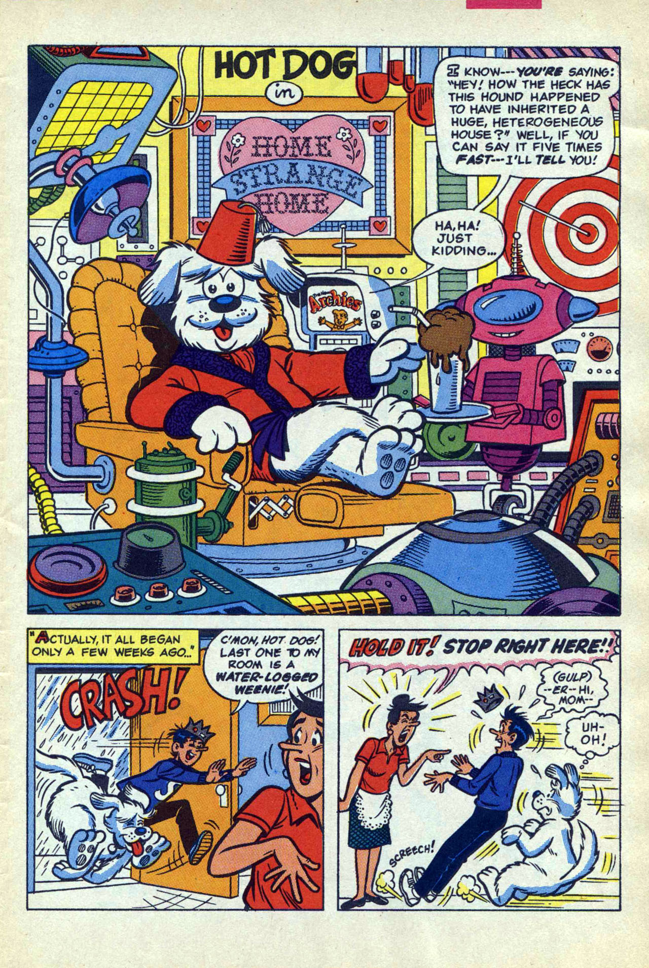 Read online Jughead's Pal Hot Dog comic -  Issue #1 - 5