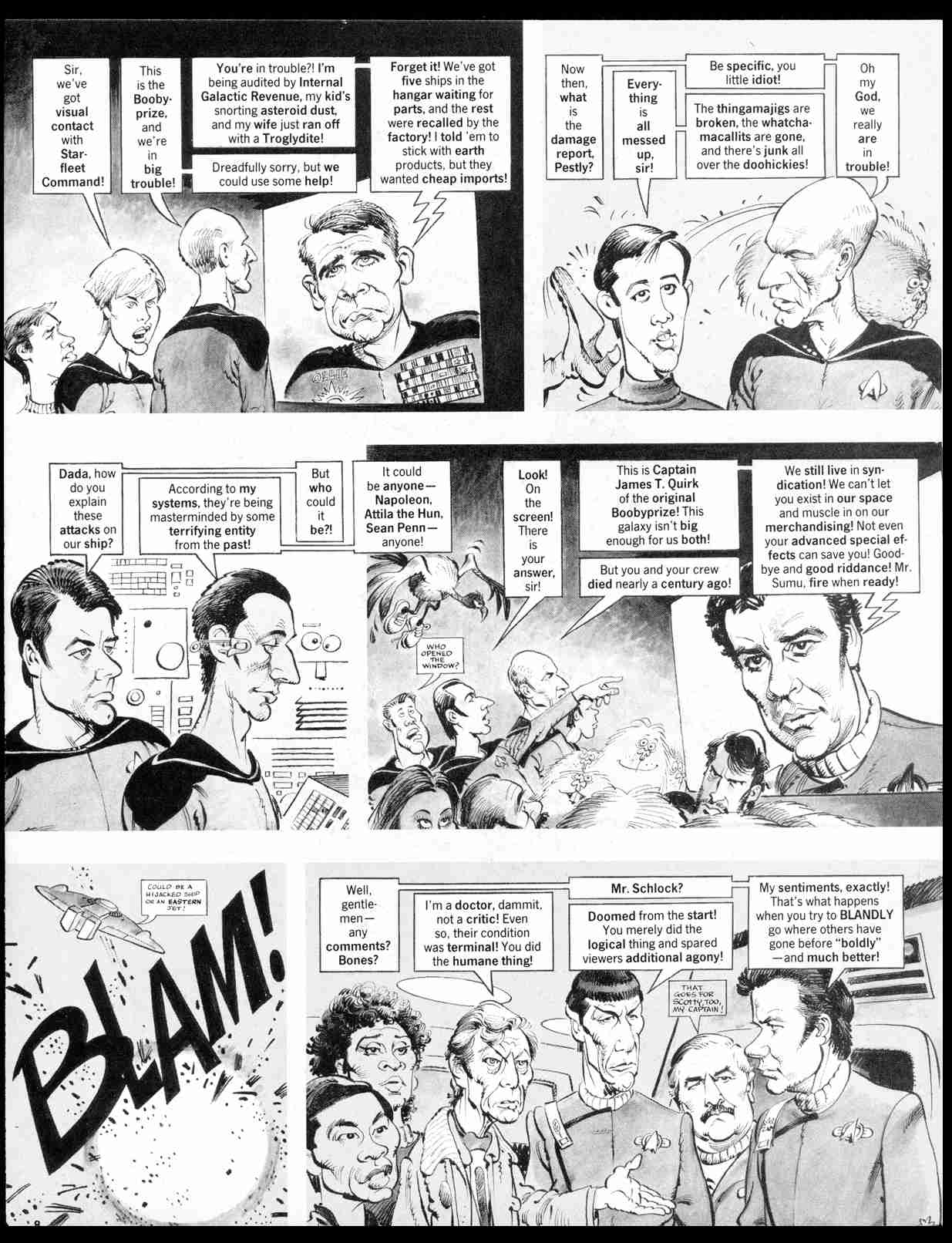 Read online MAD comic -  Issue #282 - 10