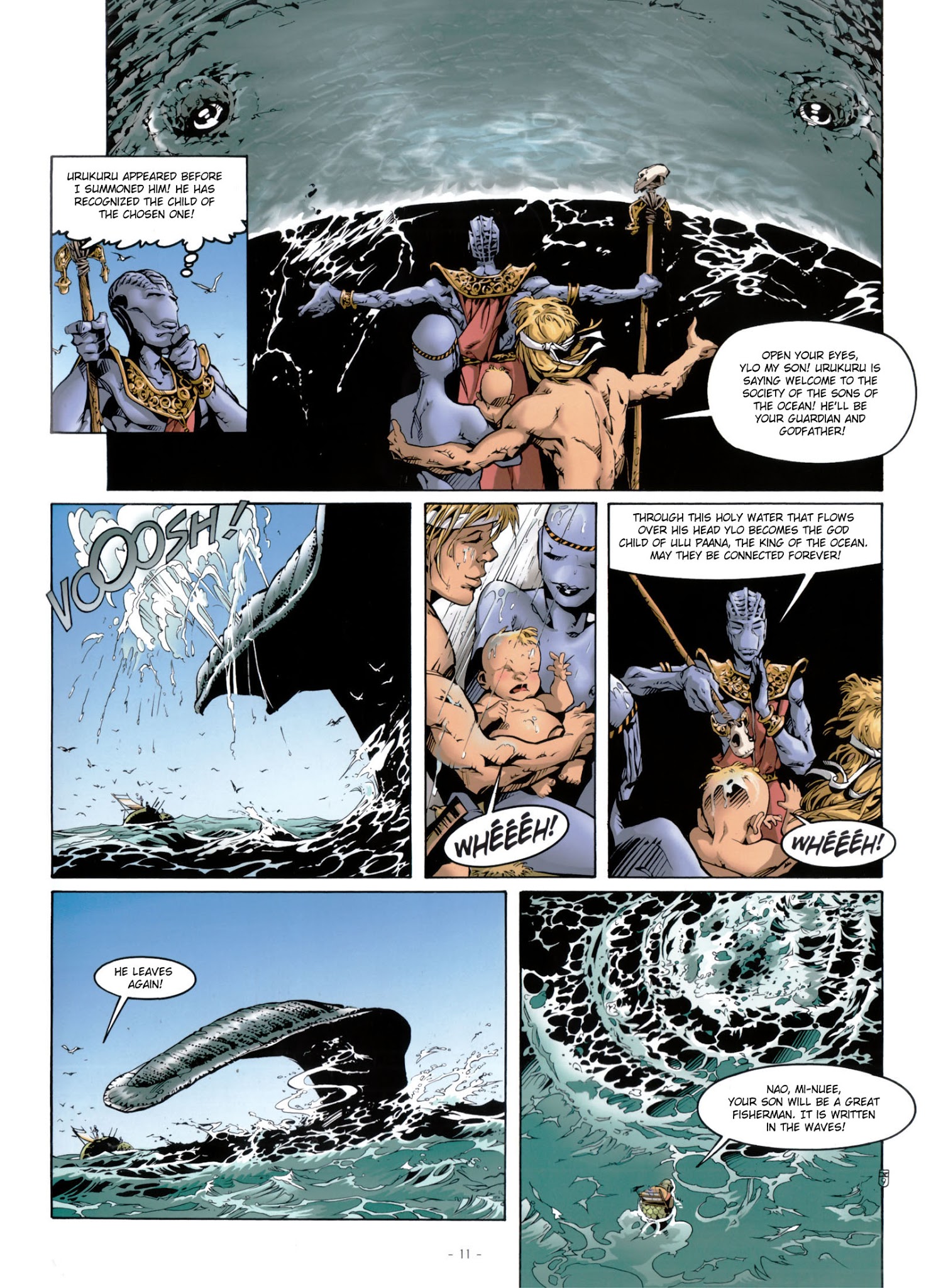 Read online Aquablue comic -  Issue #10 - 12