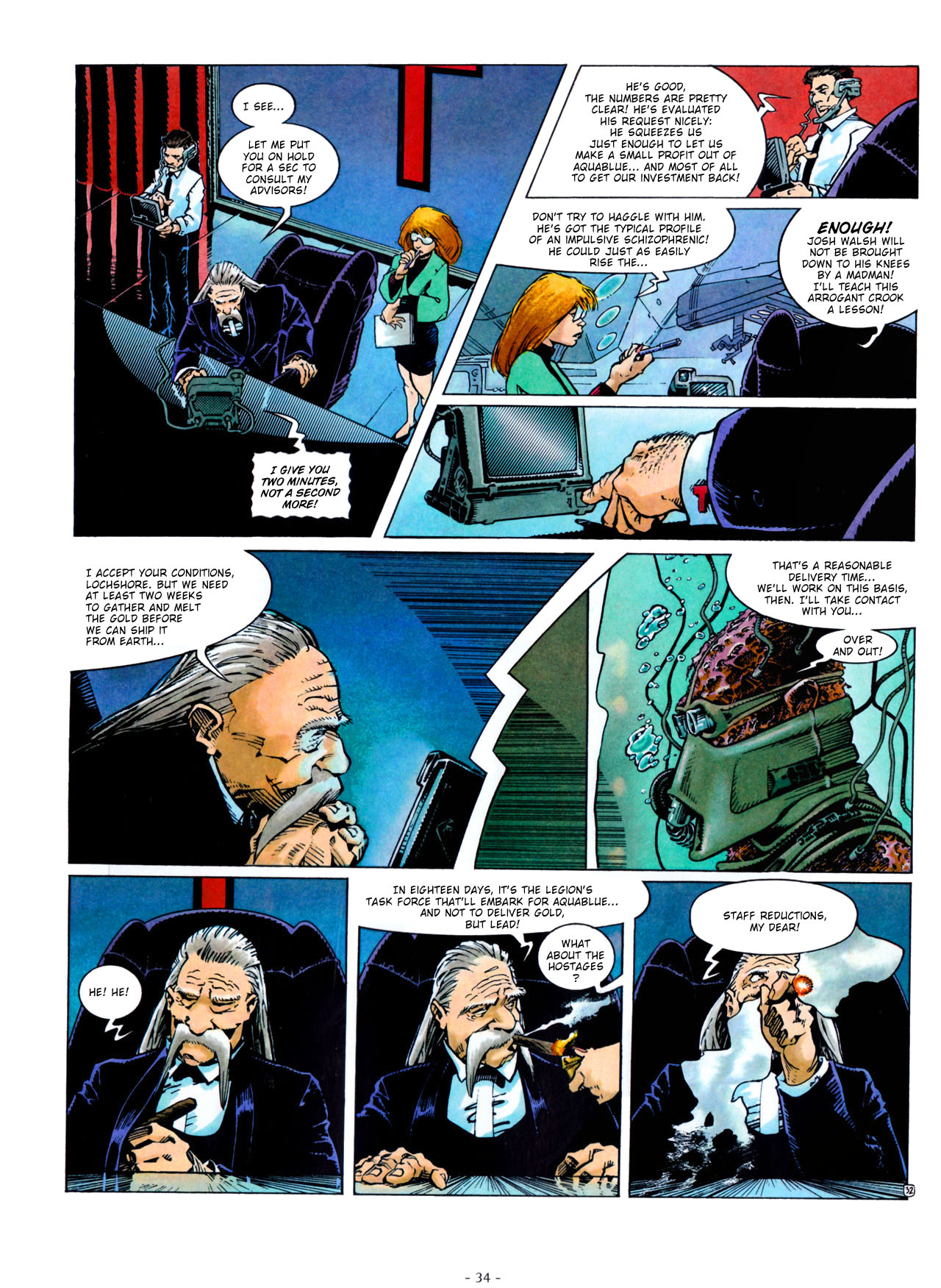 Read online Aquablue comic -  Issue #3 - 35