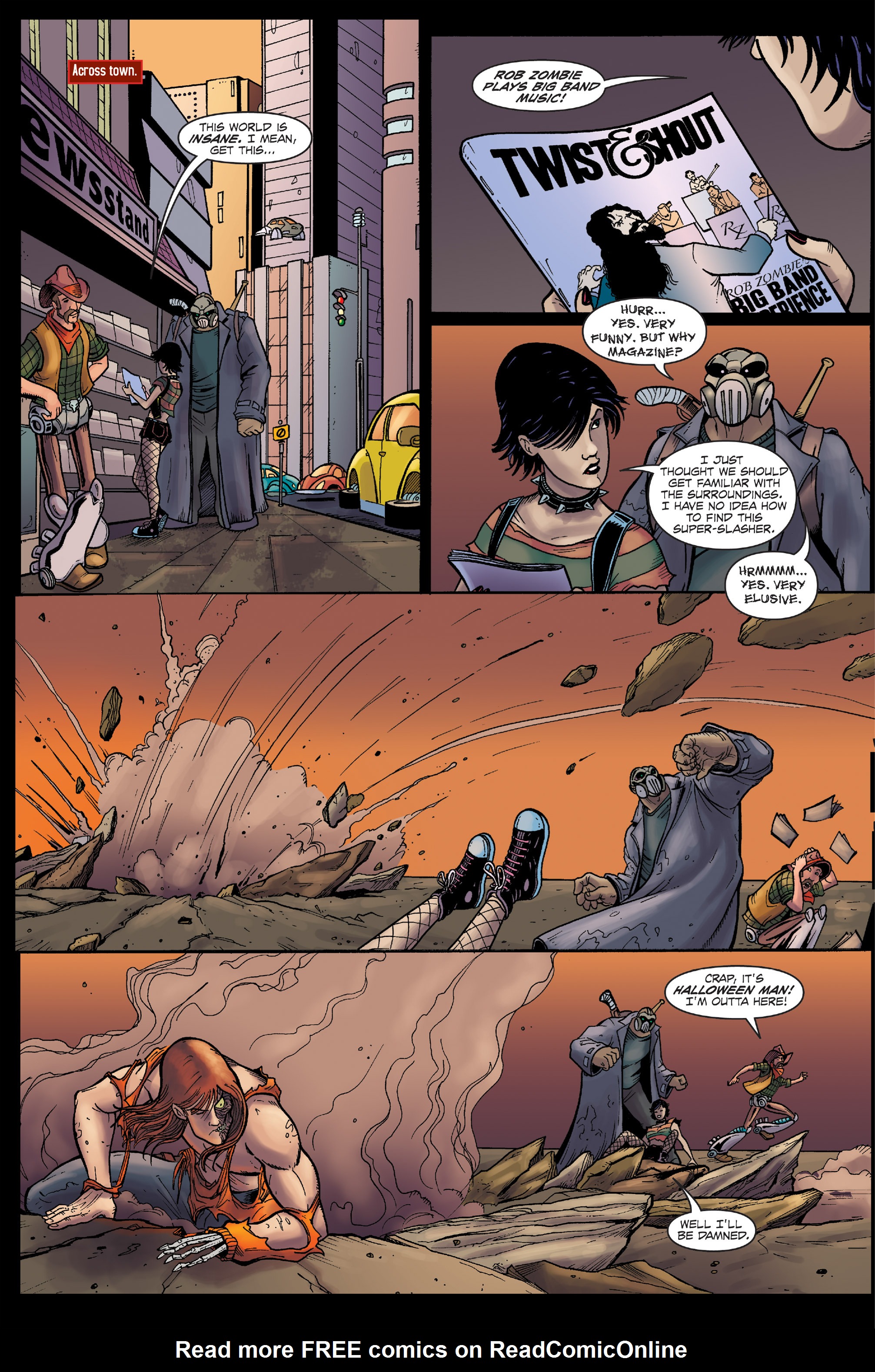 Read online Hack/Slash vs. Halloween Man Special comic -  Issue # Full - 11