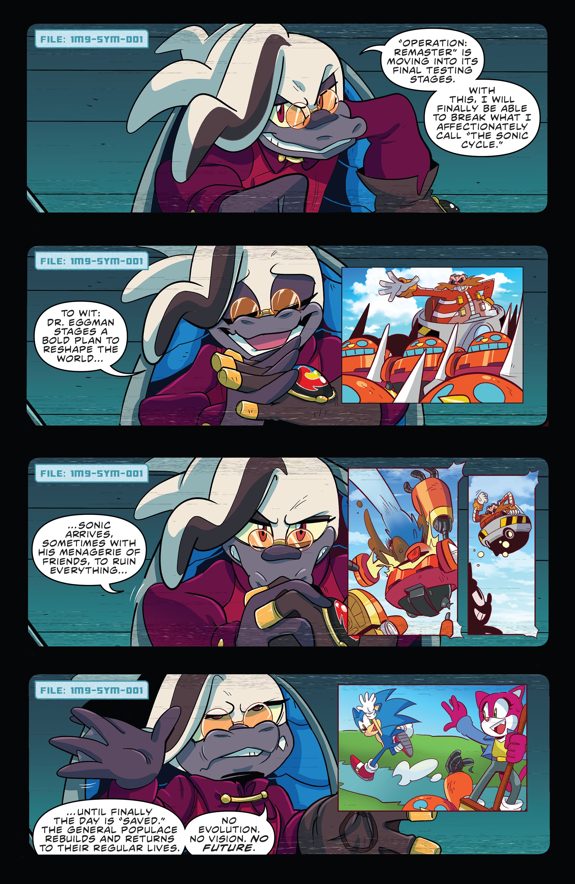Read online Sonic the Hedgehog: Imposter Syndrome comic -  Issue #1 - 3
