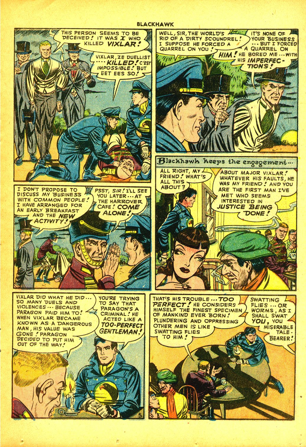 Read online Blackhawk (1957) comic -  Issue #18 - 19