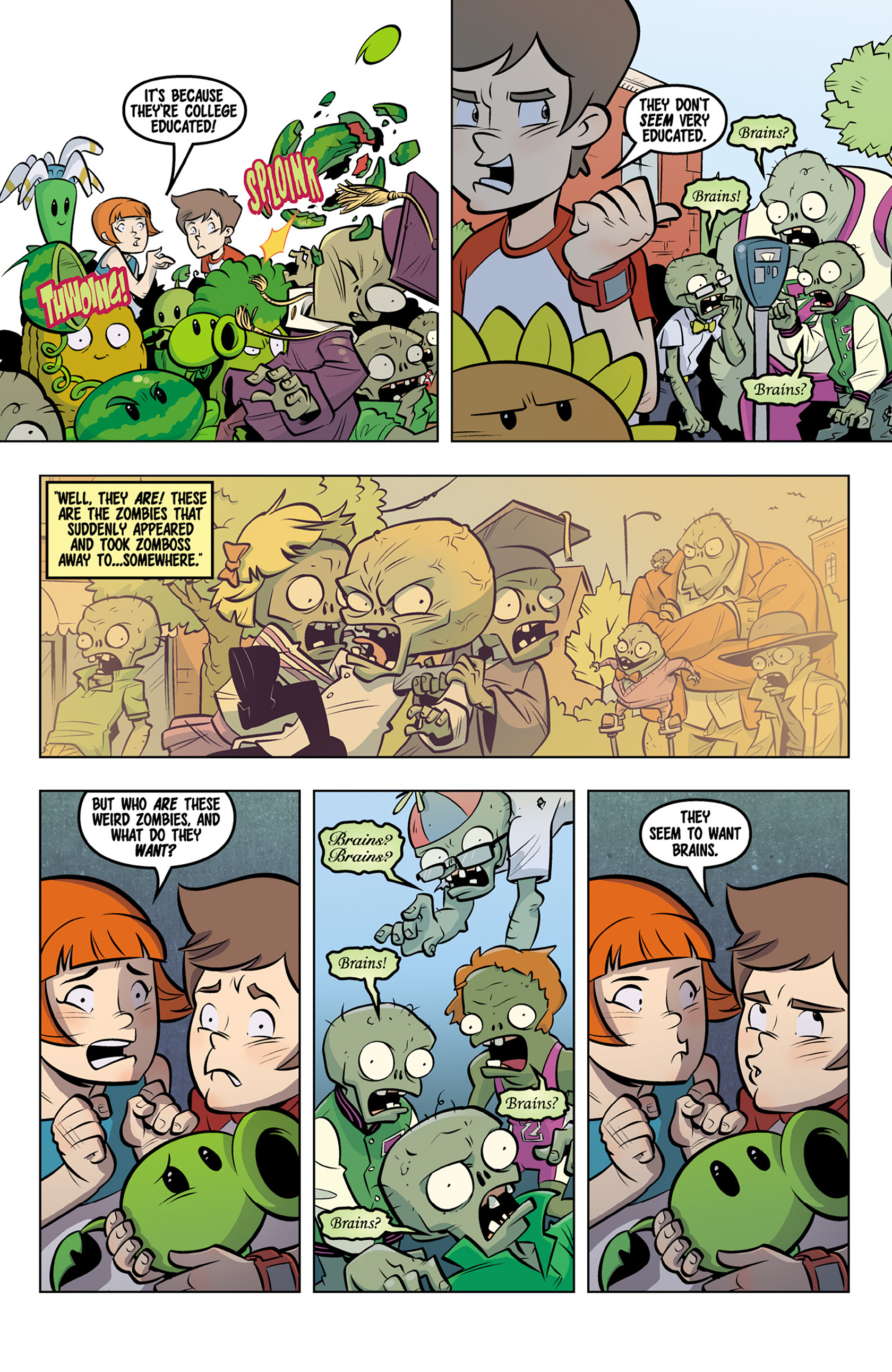 Read online Plants vs. Zombies: Bully For You comic -  Issue #2 - 4