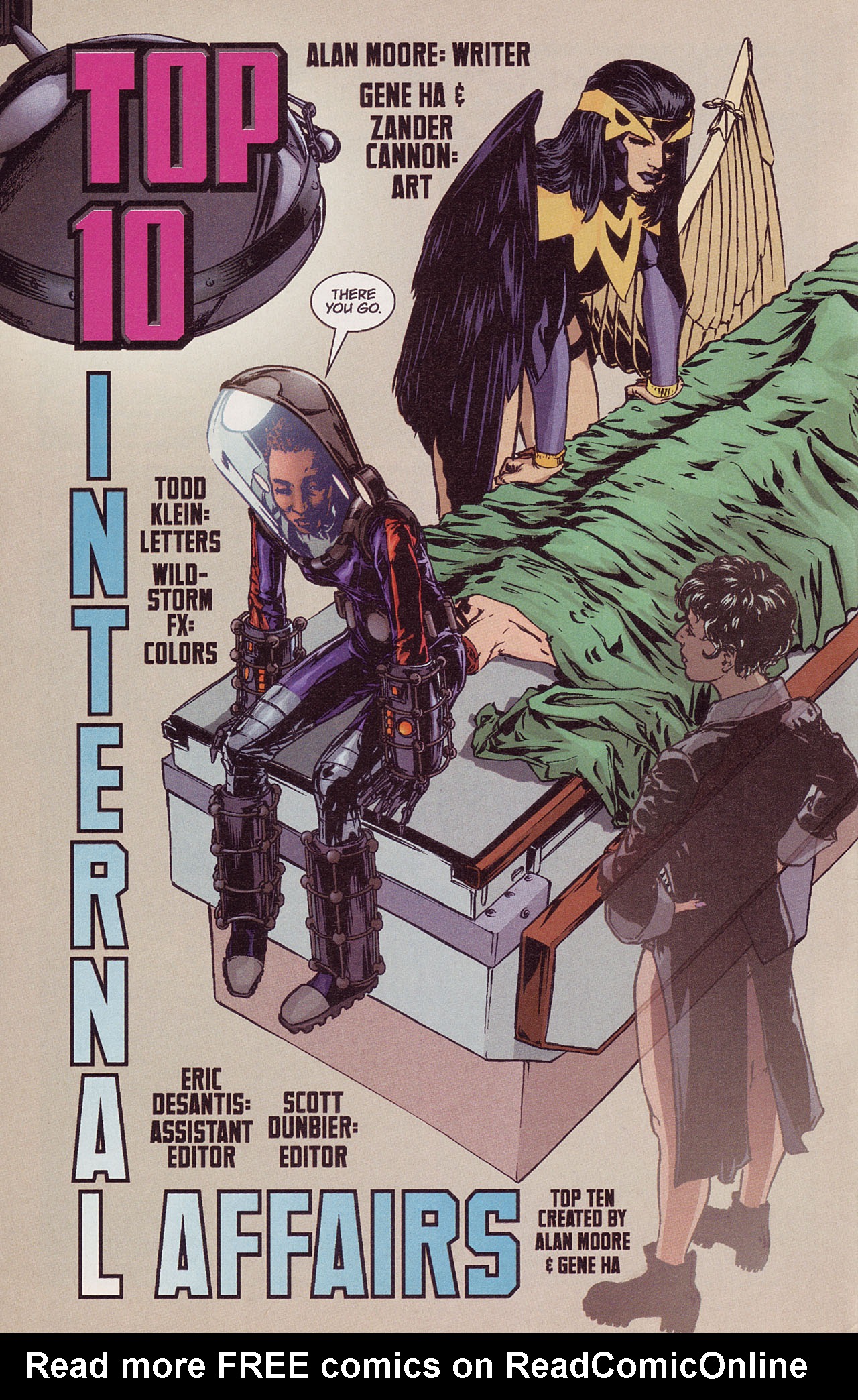 Read online Top 10 comic -  Issue #3 - 4