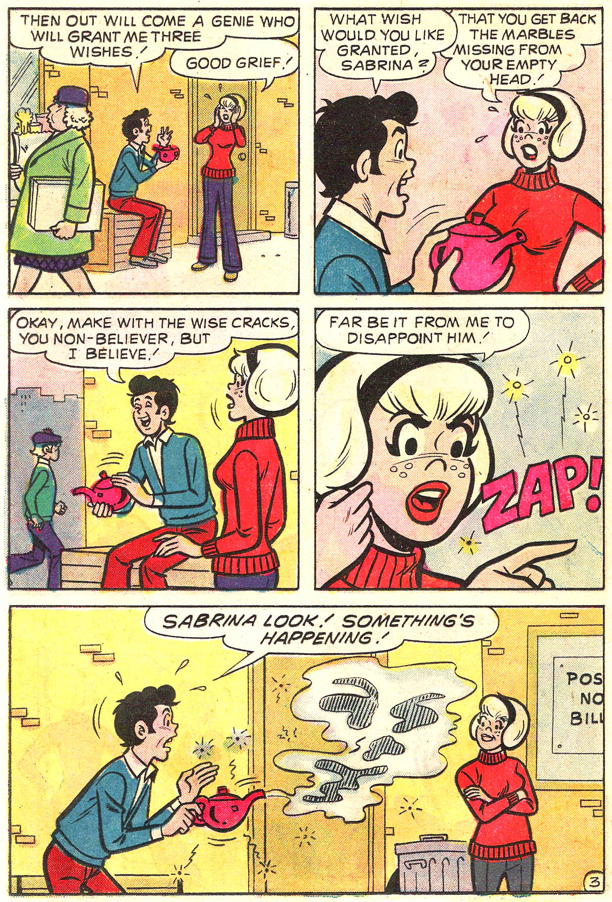 Read online Sabrina The Teenage Witch (1971) comic -  Issue #31 - 22