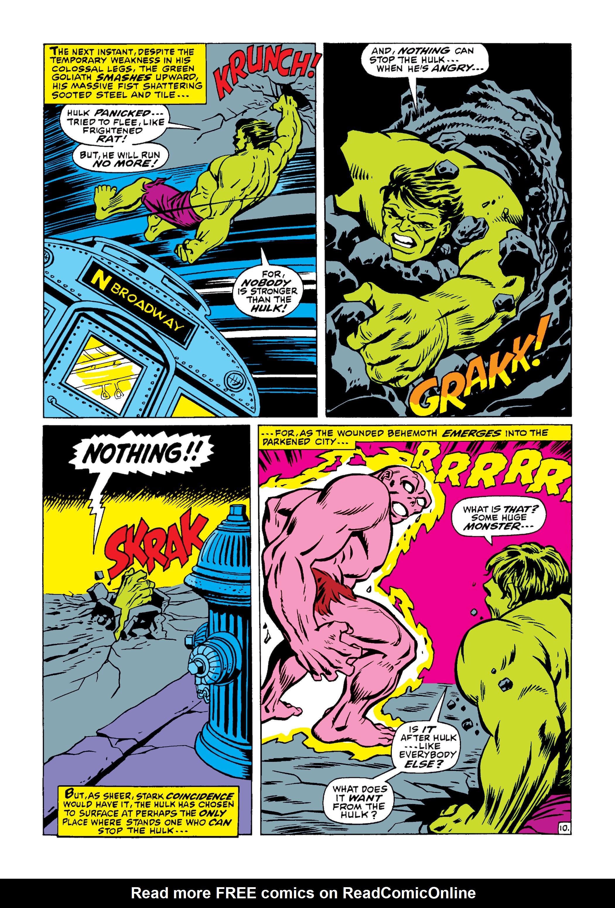 Read online Marvel Masterworks: The Incredible Hulk comic -  Issue # TPB 4 (Part 1) - 59