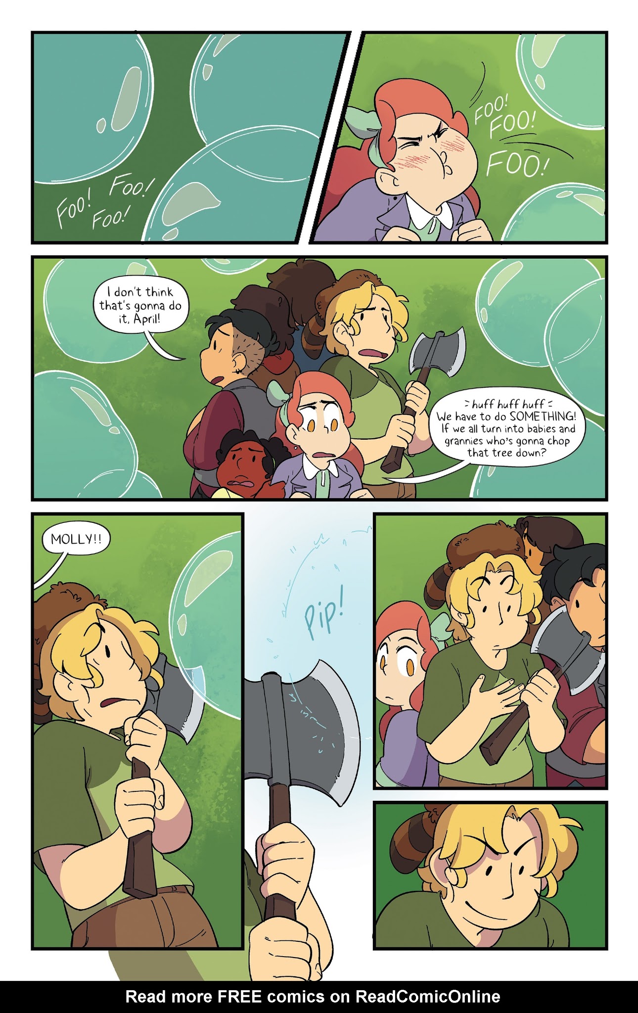 Read online Lumberjanes comic -  Issue #44 - 9