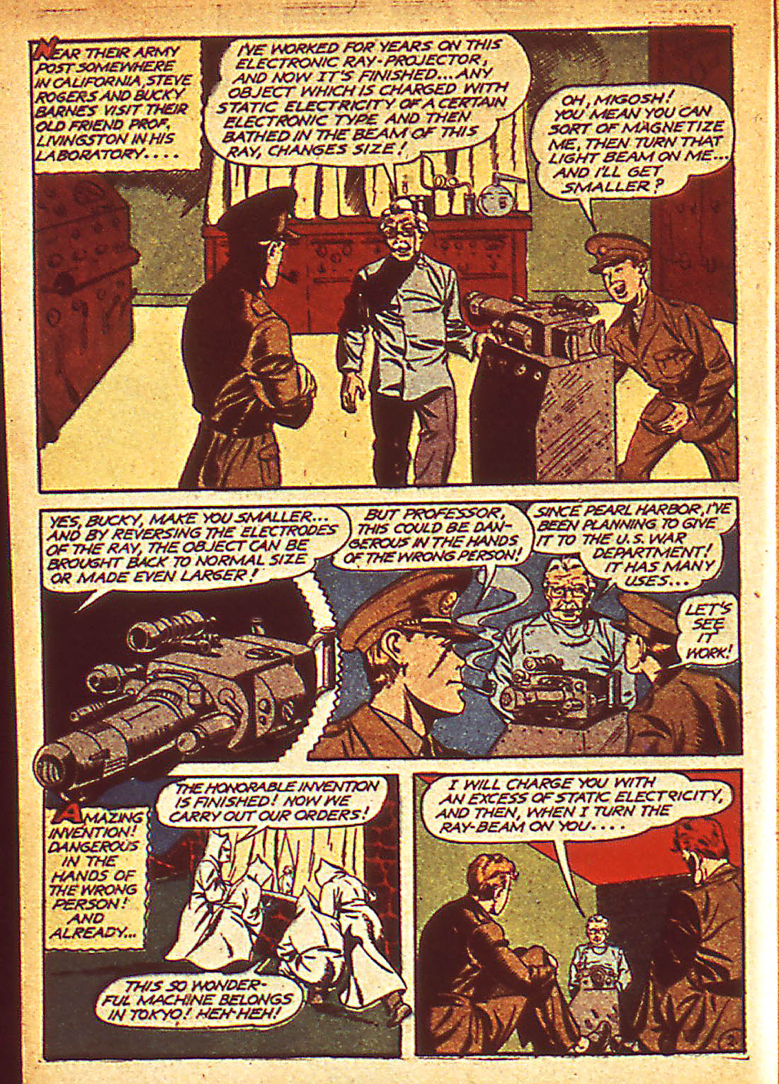 Read online USA Comics comic -  Issue #10 - 5