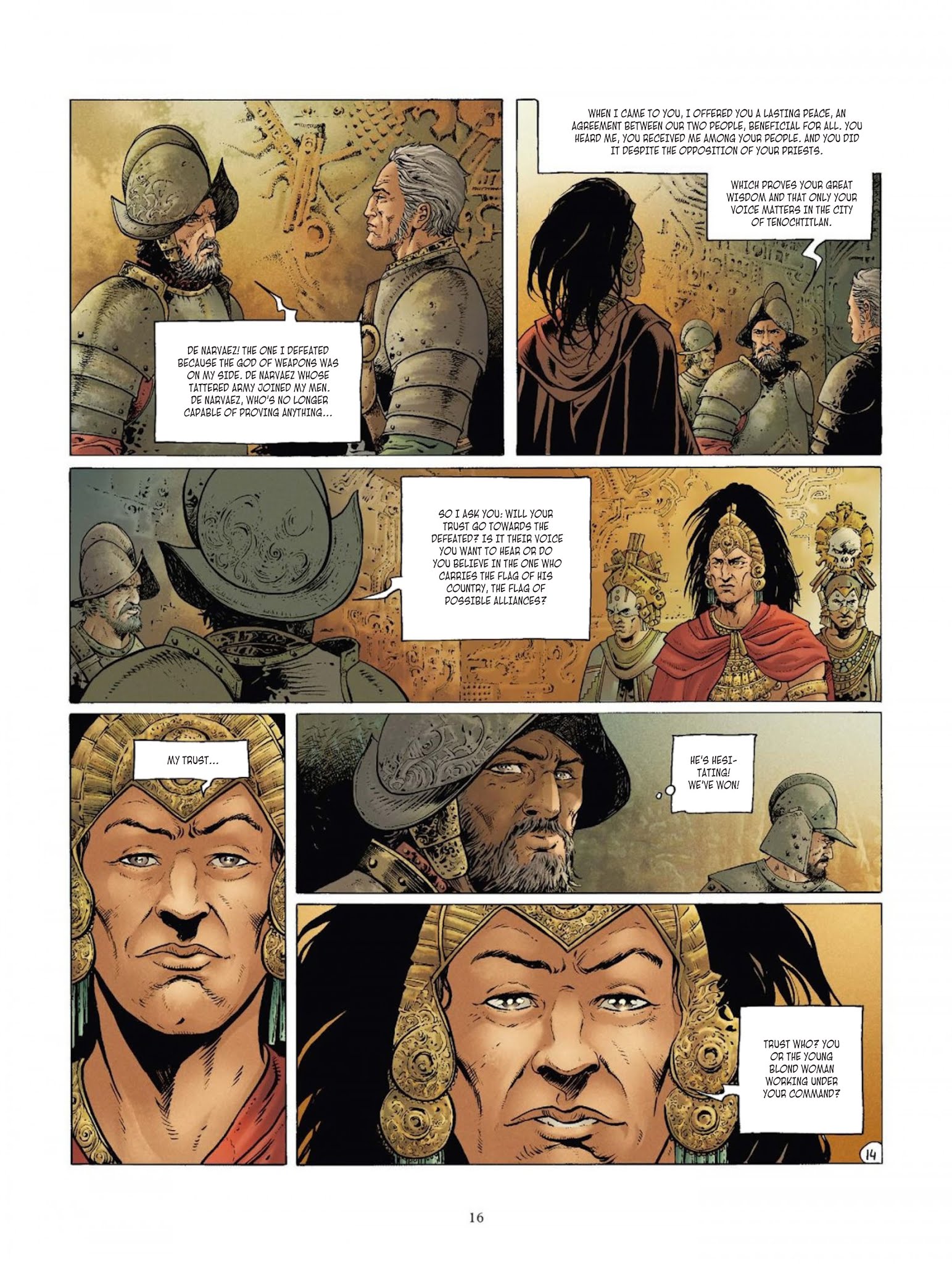 Read online Conquistador comic -  Issue #4 - 19