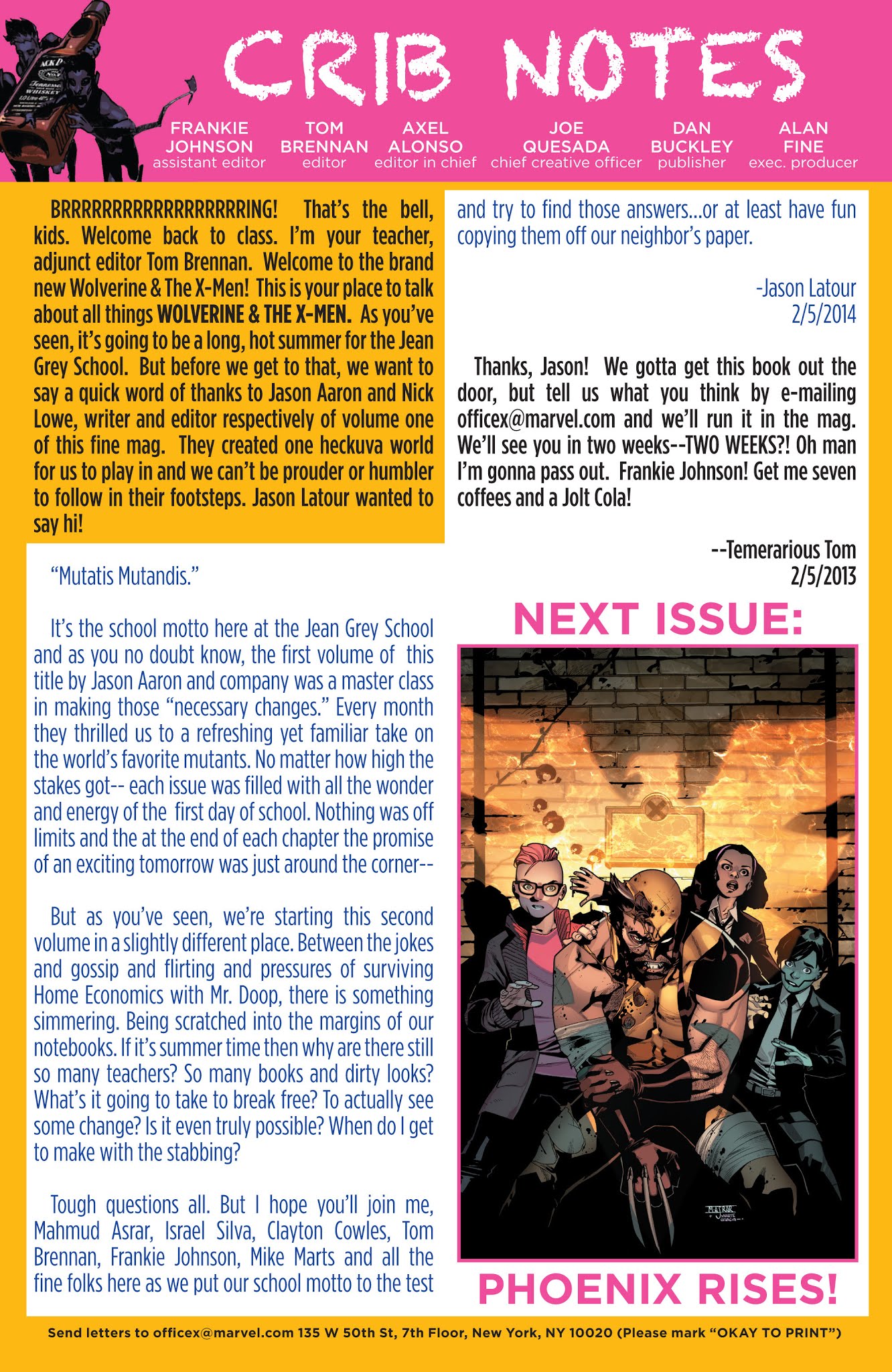 Read online Wolverine and the X-Men comic -  Issue # _TPB 1 - 24