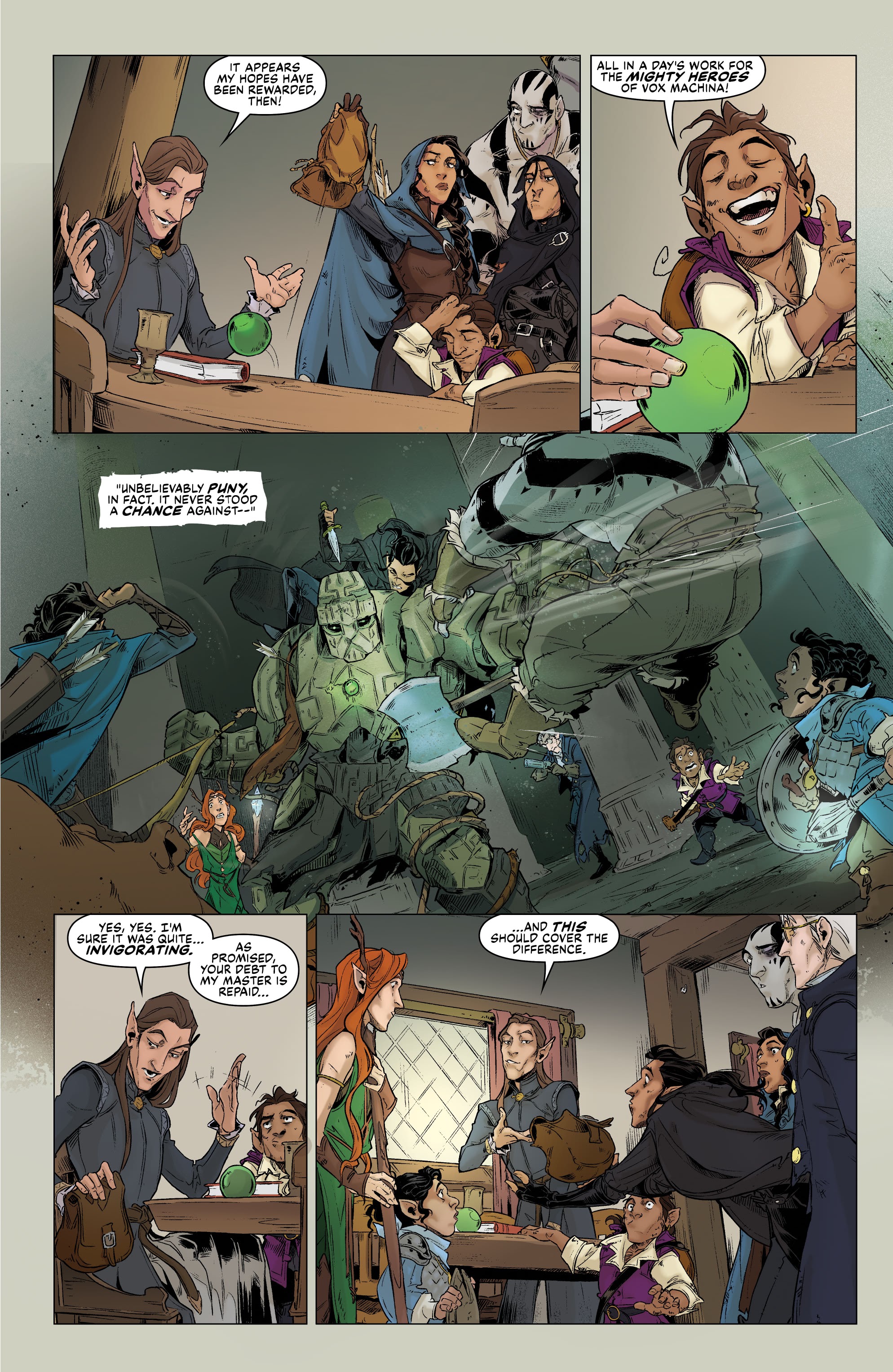 Read online Critical Role: Vox Machina Origins III comic -  Issue #1 - 5