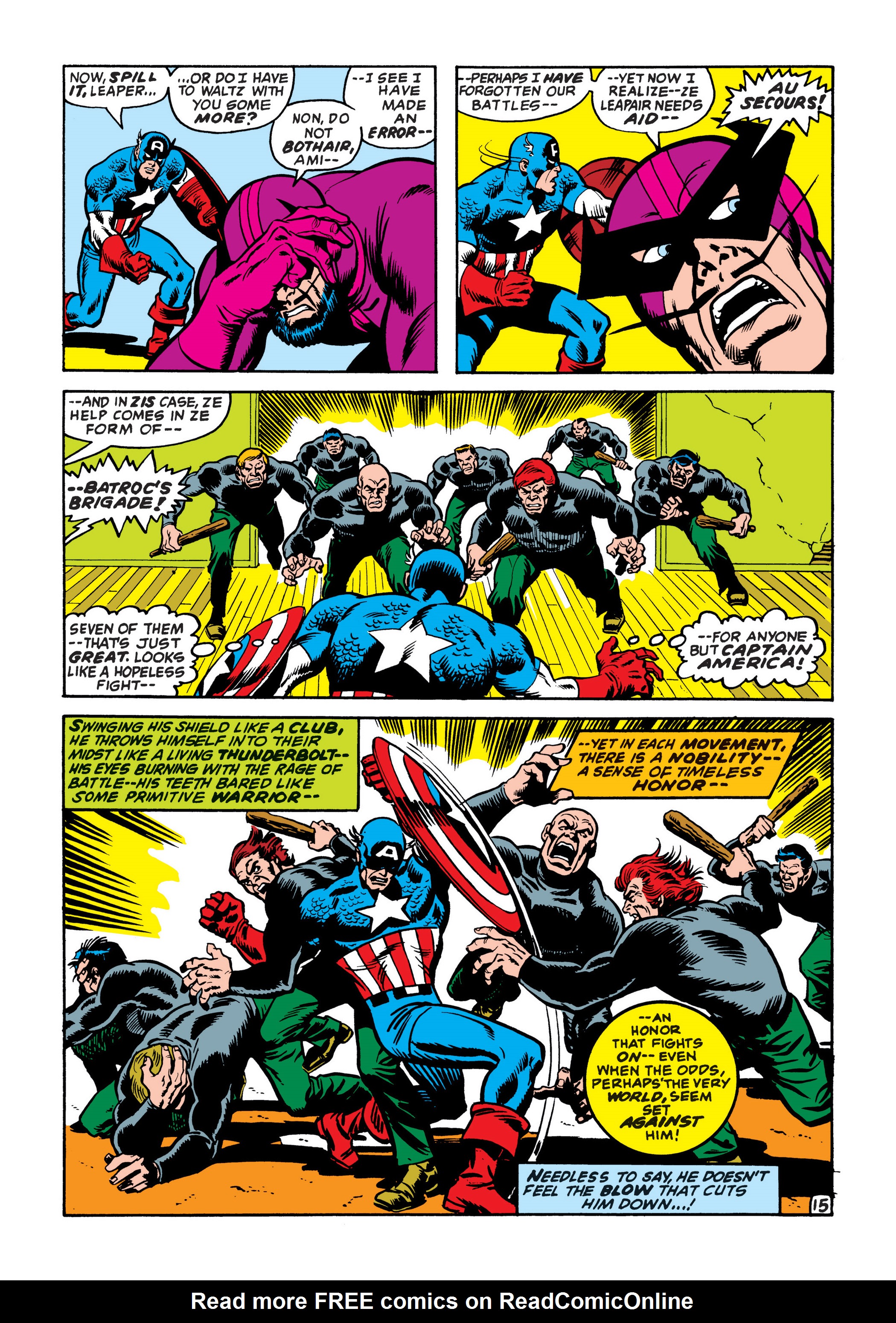 Read online Marvel Masterworks: Captain America comic -  Issue # TPB 7 (Part 1) - 24