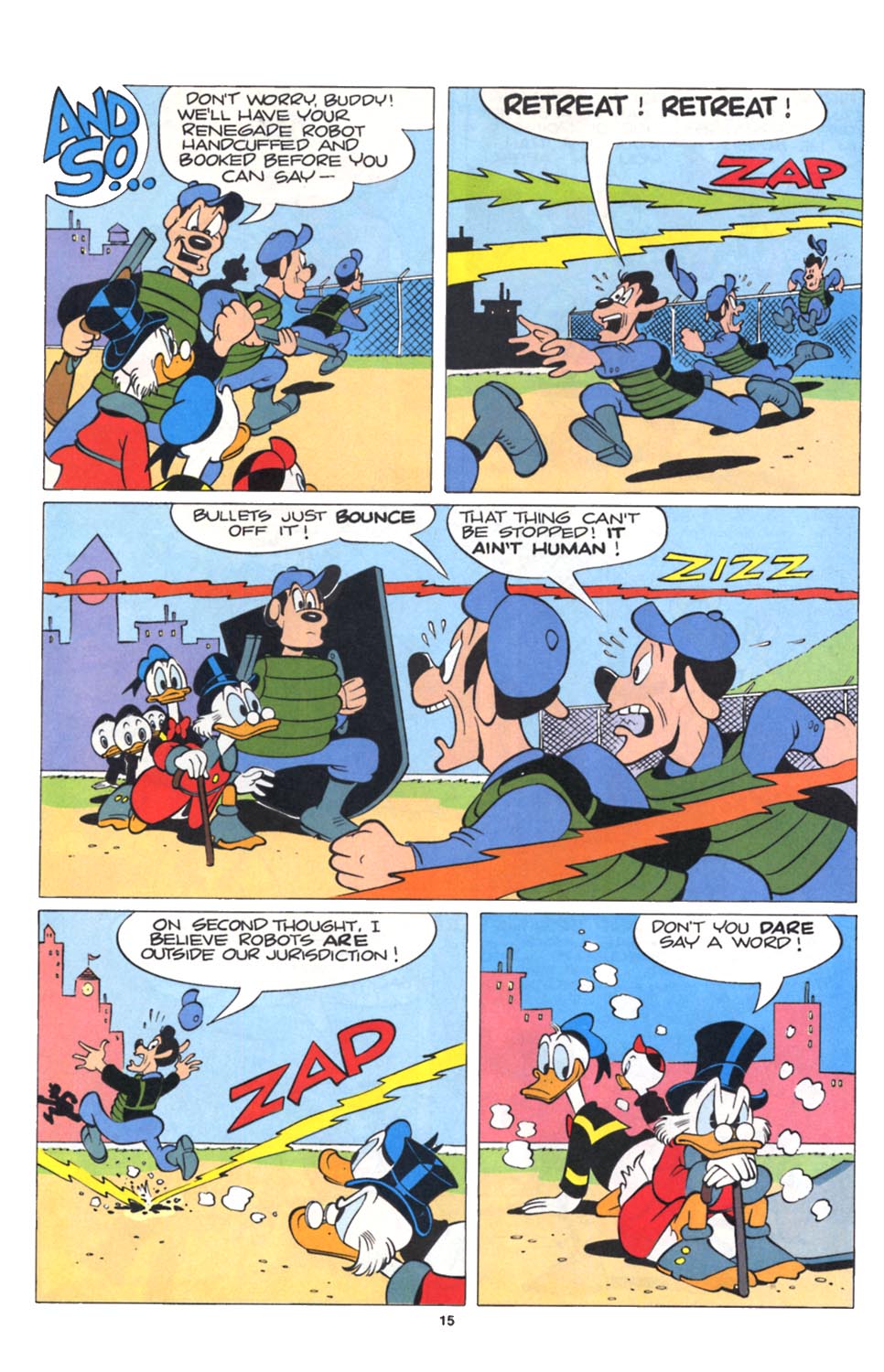 Read online Uncle Scrooge (1953) comic -  Issue #252 - 16