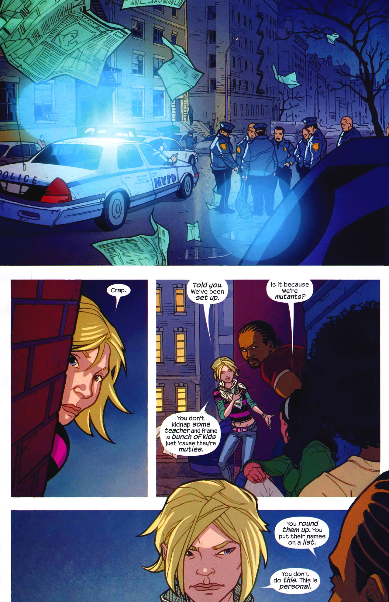 Read online NYX: No Way Home comic -  Issue #2 - 10