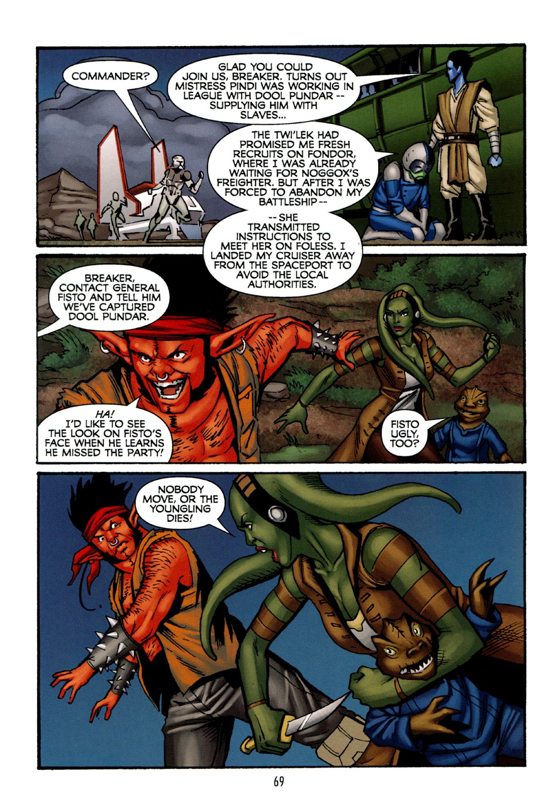 Star Wars: The Clone Wars - Strange Allies issue Full - Page 70