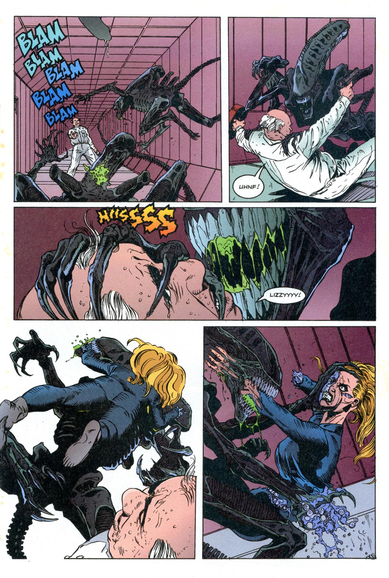 Read online Aliens: Stronghold comic -  Issue #4 - 19