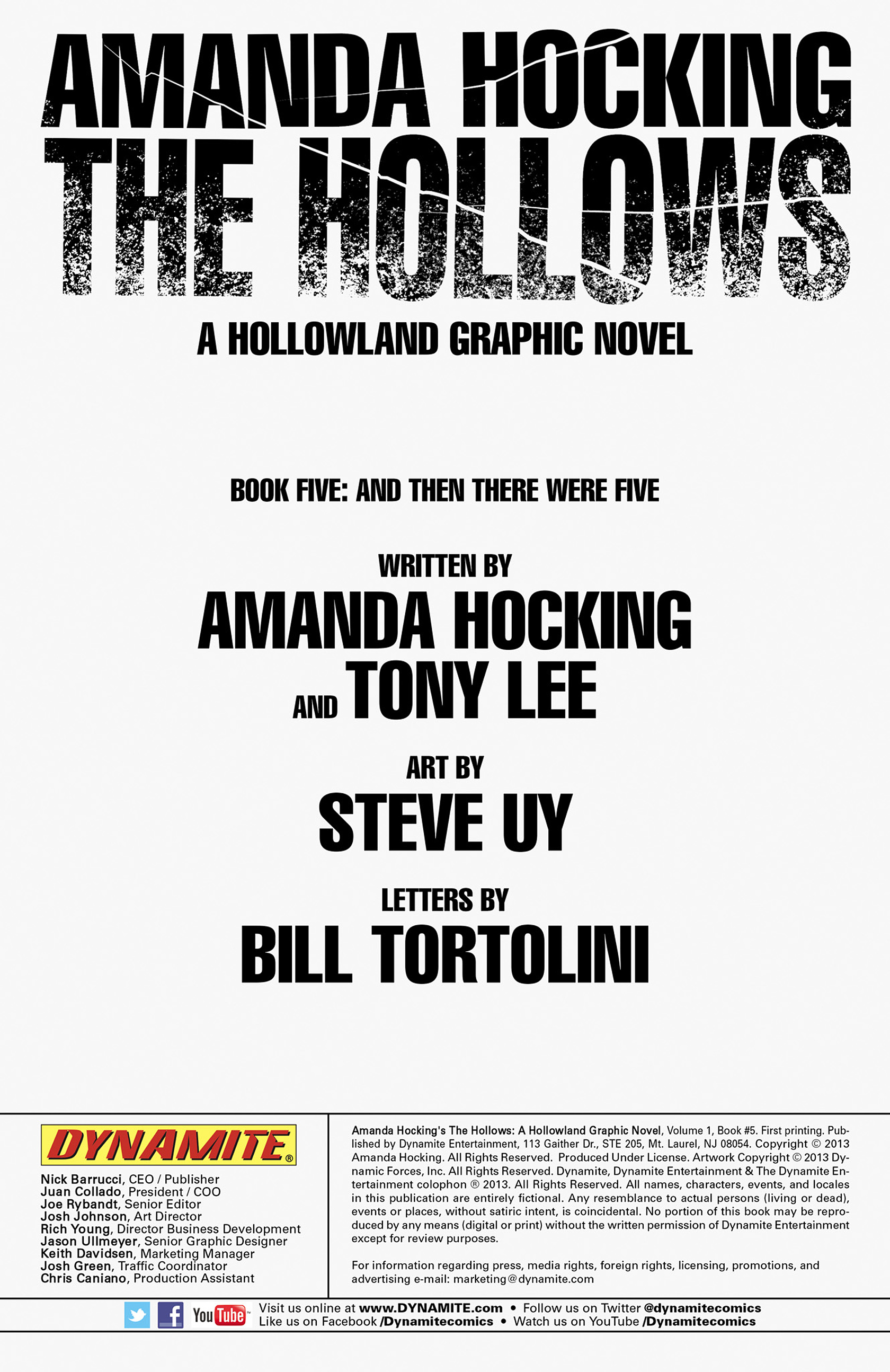 Read online Amanda Hocking's The Hollows: A Hollowland Graphic Novel comic -  Issue #5 - 2