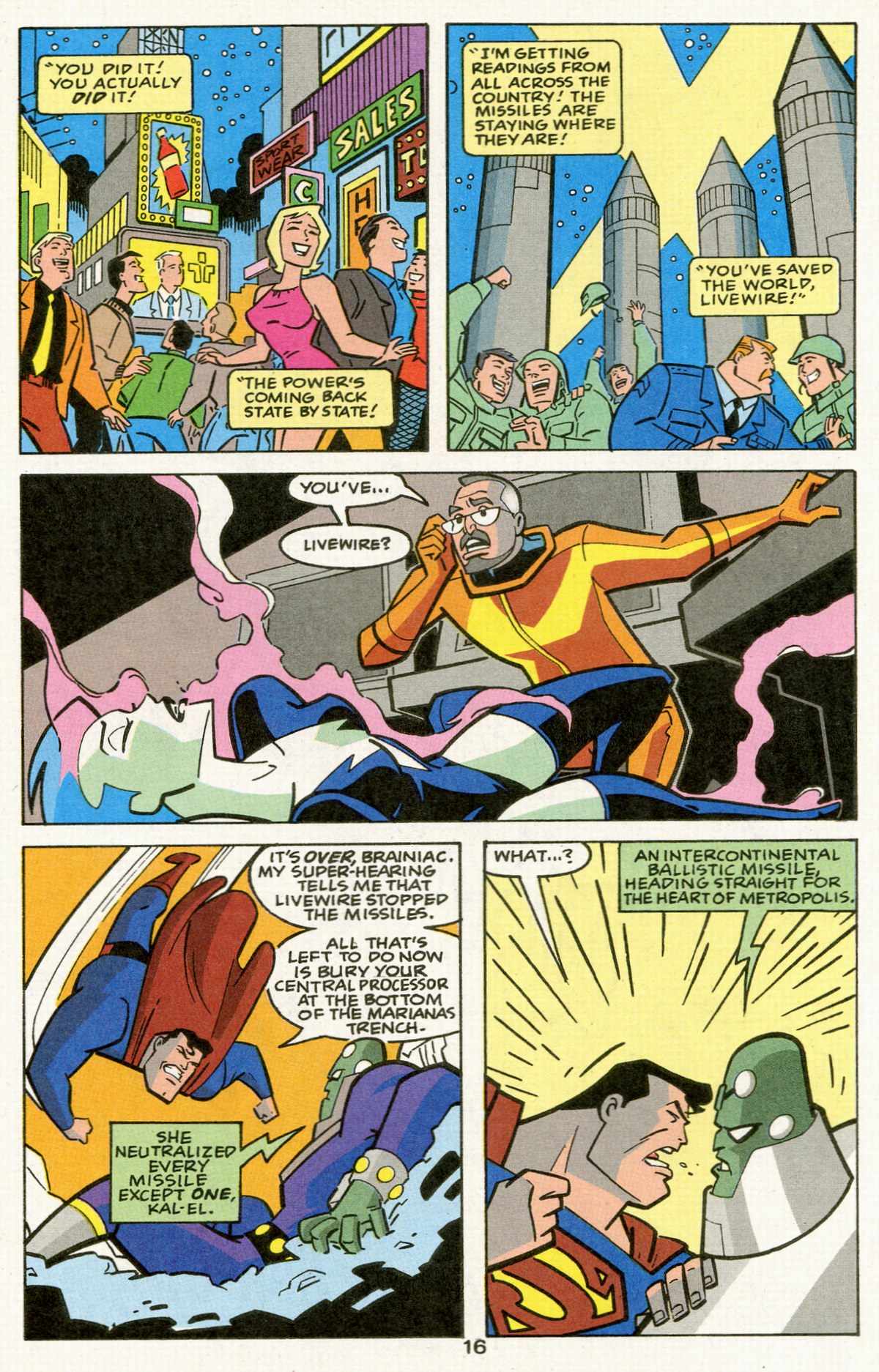 Read online Superman Adventures comic -  Issue #23 - 17