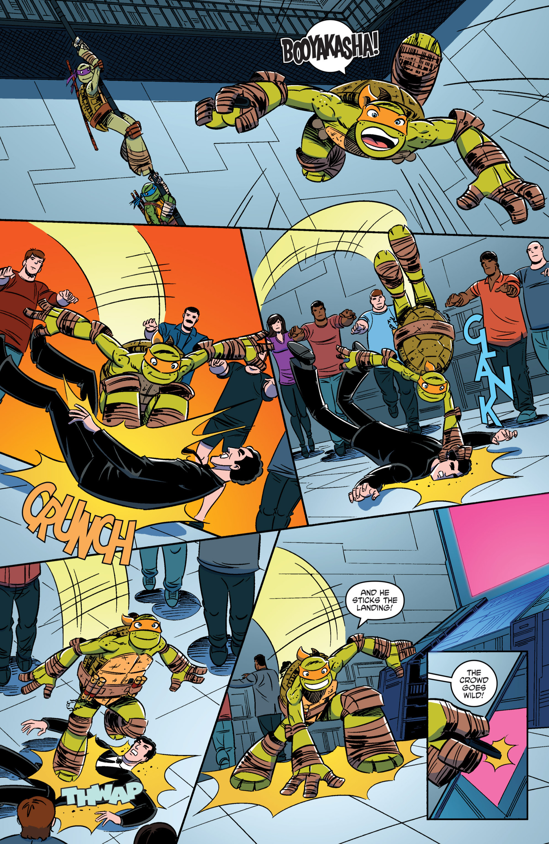 Read online Teenage Mutant Ninja Turtles New Animated Adventures comic -  Issue #3 - 20