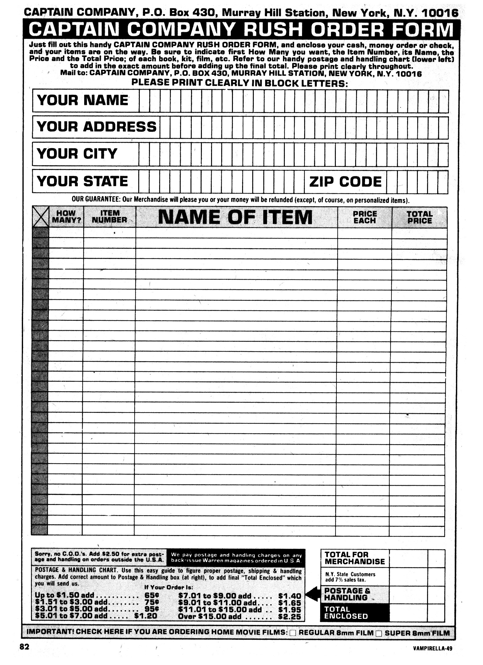 Read online Vampirella (1969) comic -  Issue #49 - 82