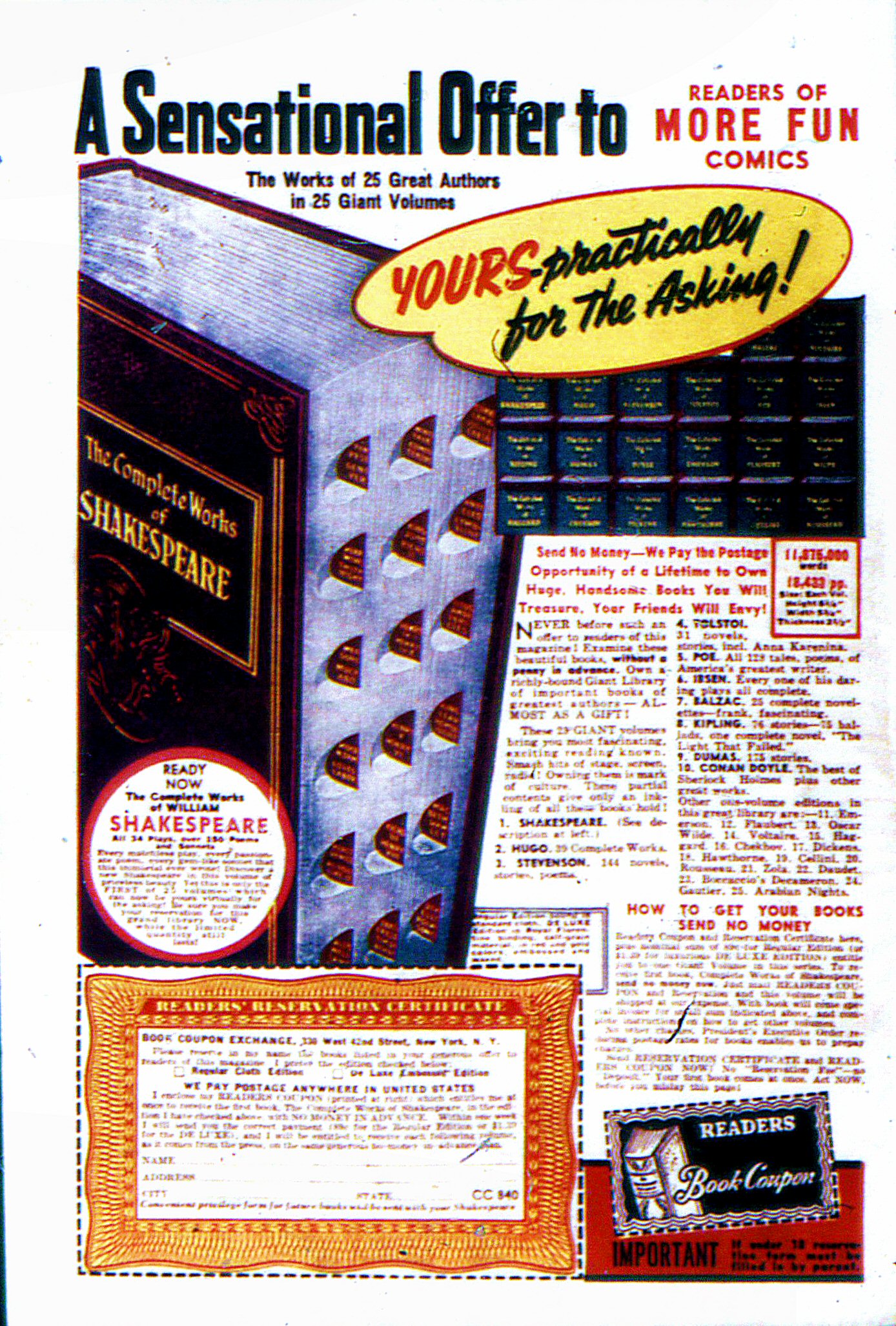 Read online More Fun Comics comic -  Issue #58 - 69