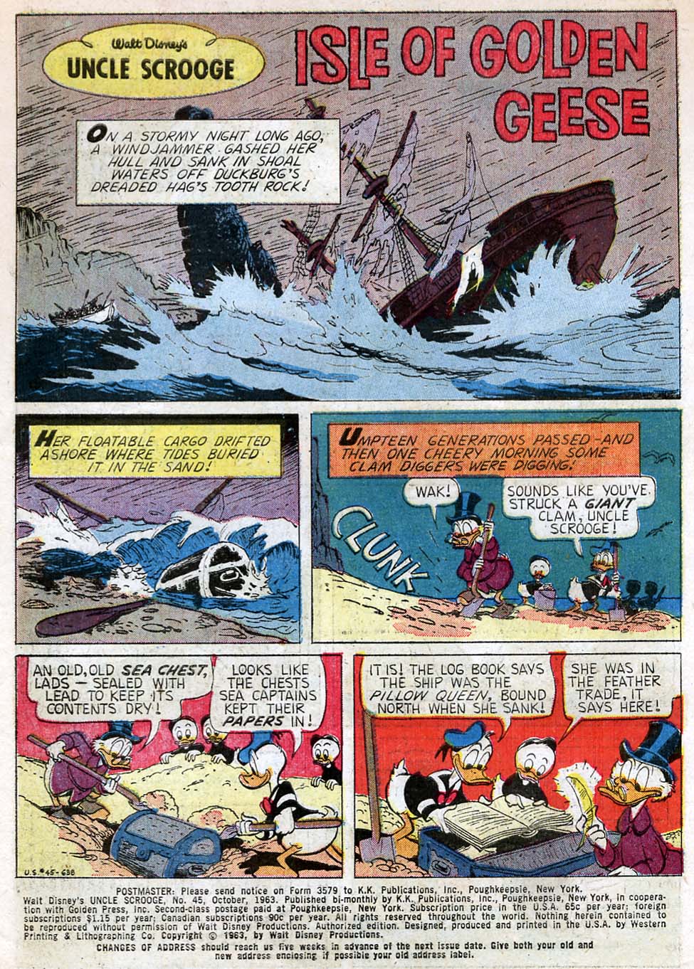 Read online Uncle Scrooge (1953) comic -  Issue #45 - 3