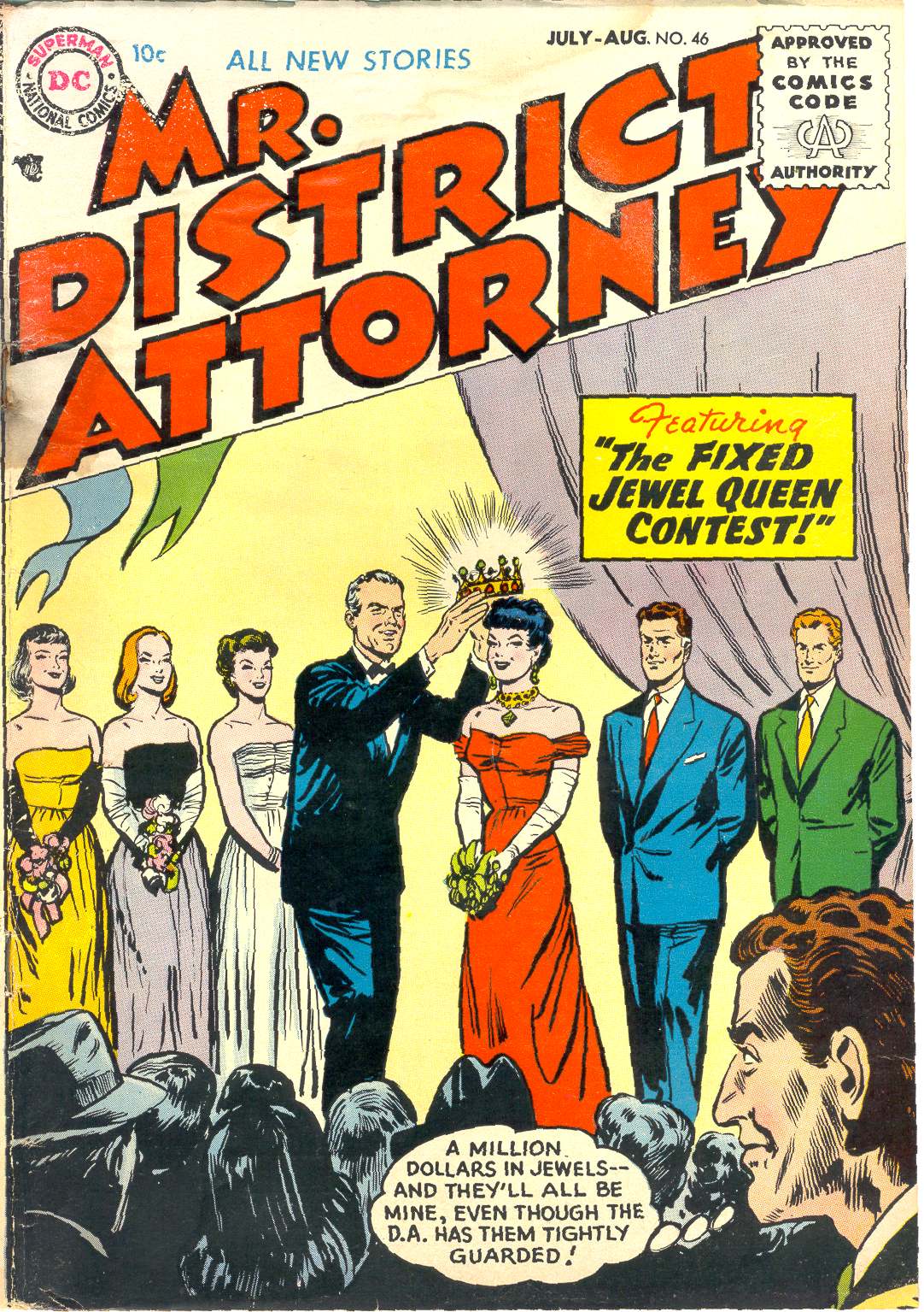 Read online Mr. District Attorney comic -  Issue #46 - 1