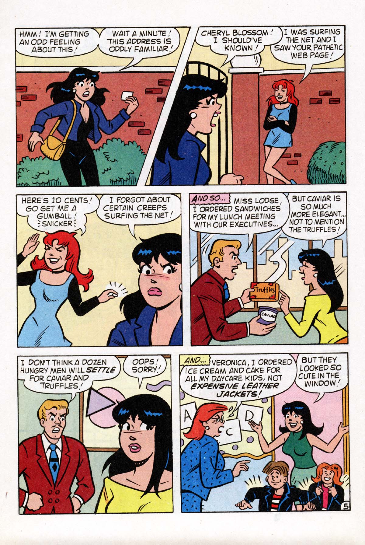 Read online Betty & Veronica Spectacular comic -  Issue #24 - 26