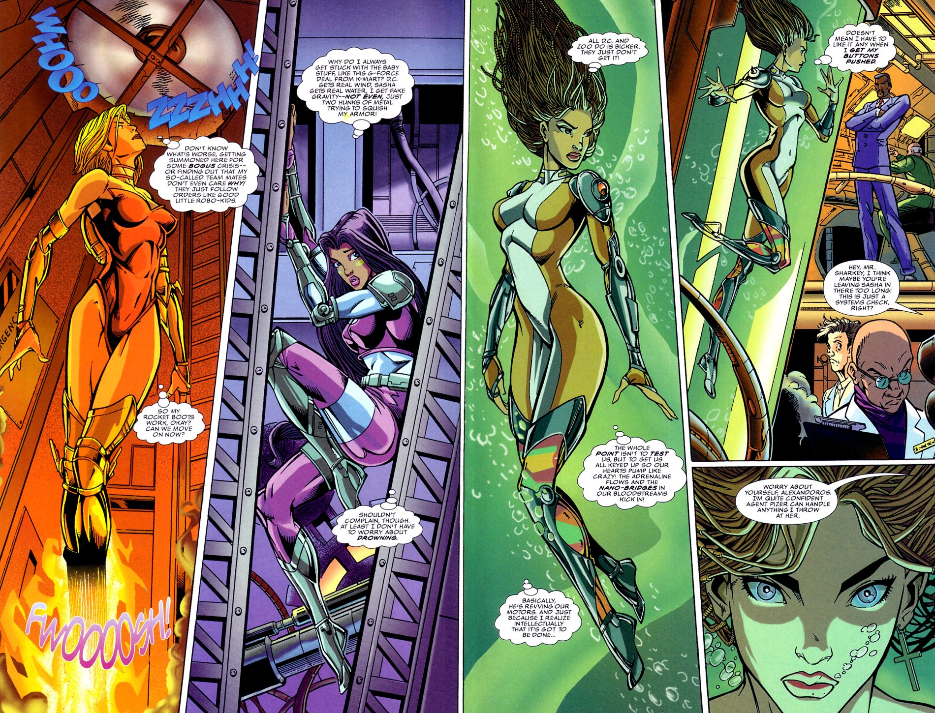 Read online Atomik Angels comic -  Issue #1 - 5