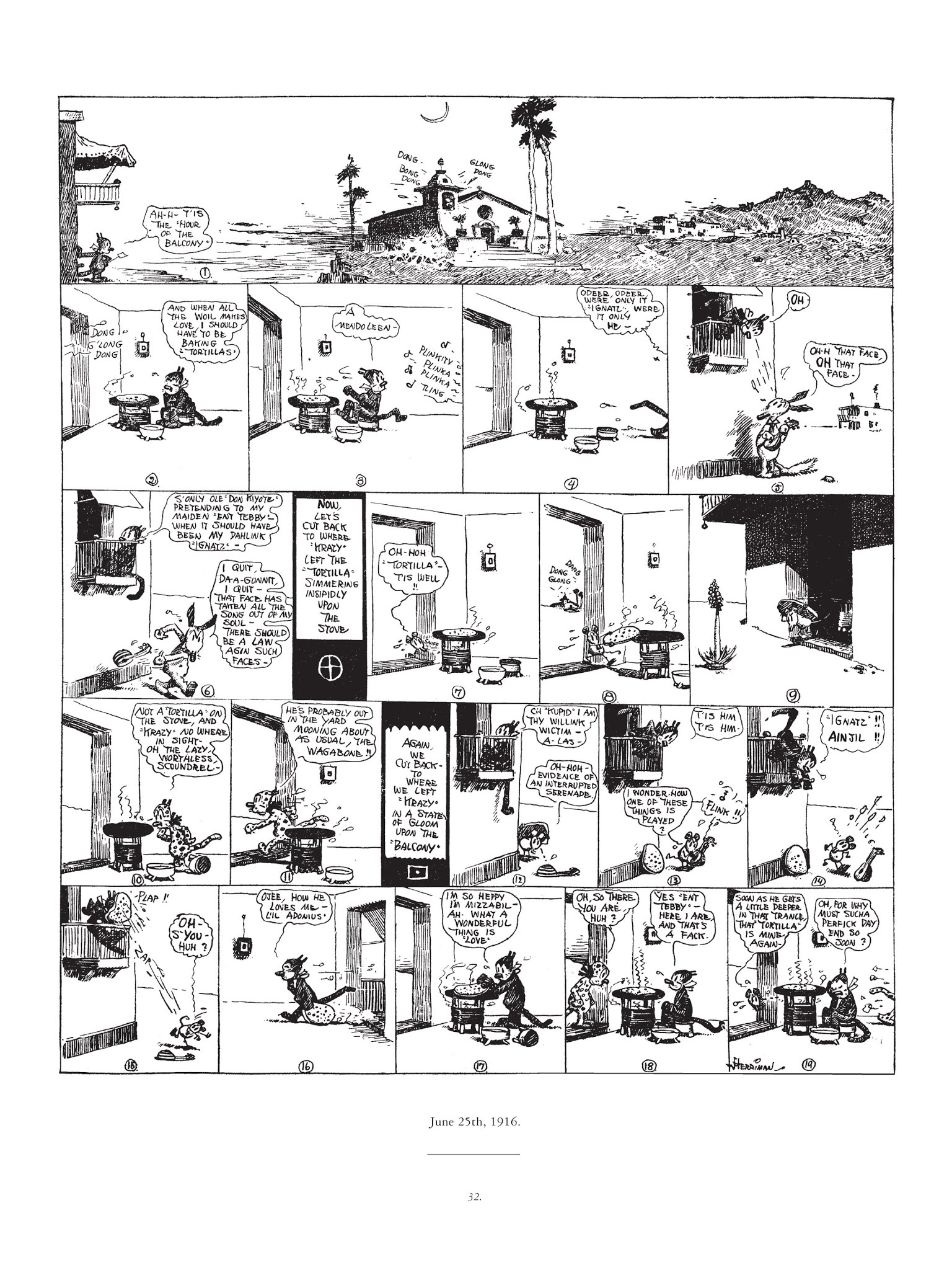 Read online Krazy & Ignatz comic -  Issue # TPB 1 - 32