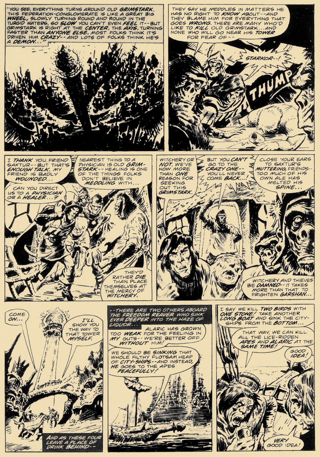 Read online Planet of the Apes comic -  Issue #17 - 10