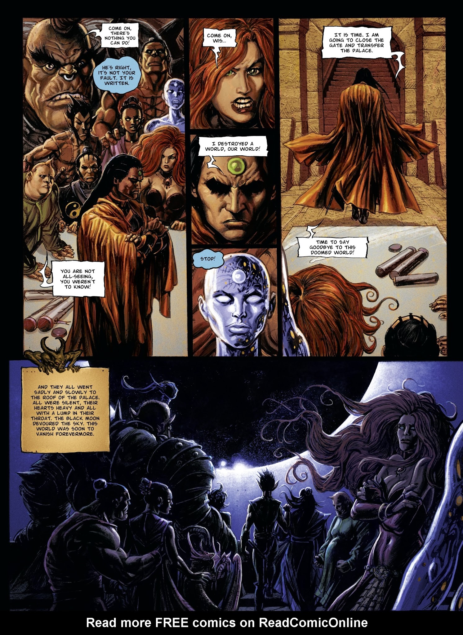 Read online The Black Moon Chronicles comic -  Issue #14 - 52