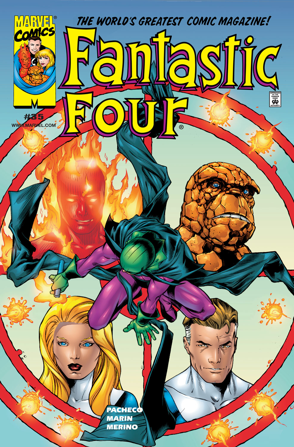 Fantastic Four (1998) issue 35 - Page 1