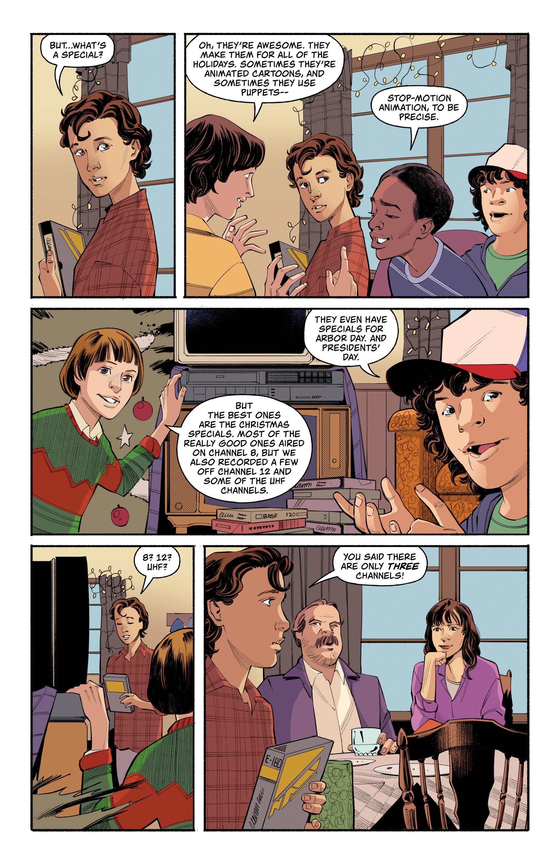 Read online Stranger Things Holiday Specials comic -  Issue # TPB - 44