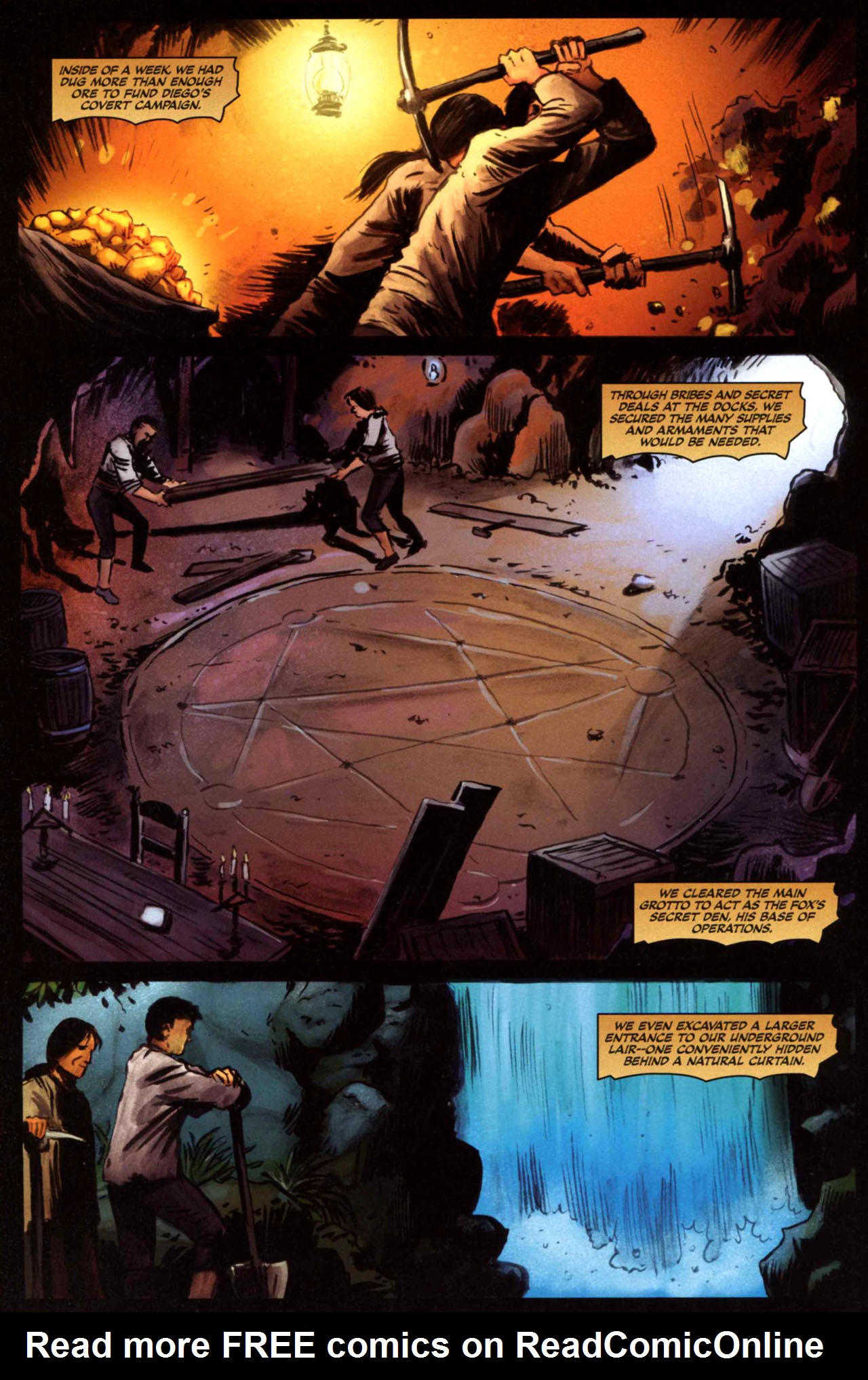 Read online Zorro (2008) comic -  Issue #6 - 20